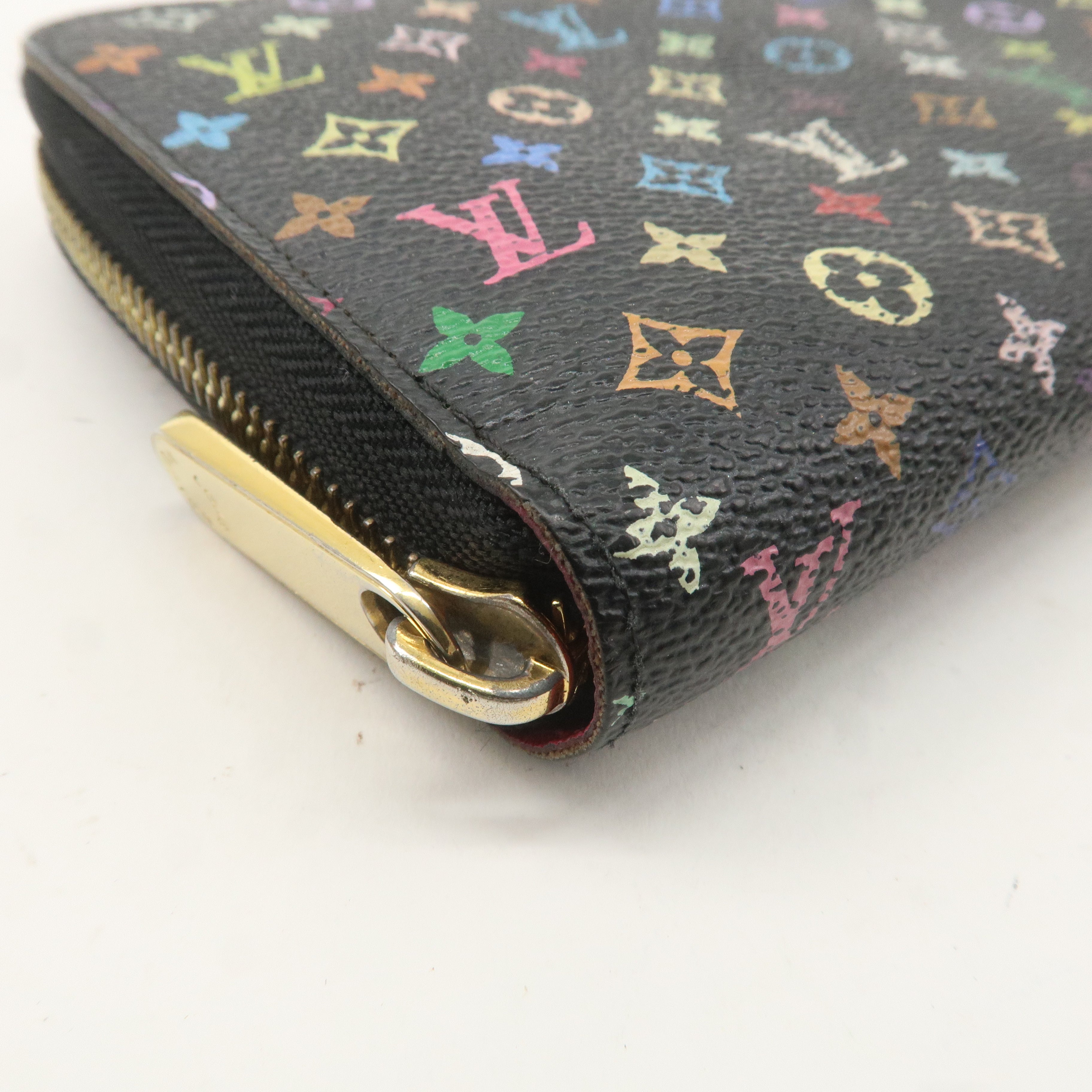 Louis Vuitton Monogram Multi Color Zippy Wallet Long Wallet M60243