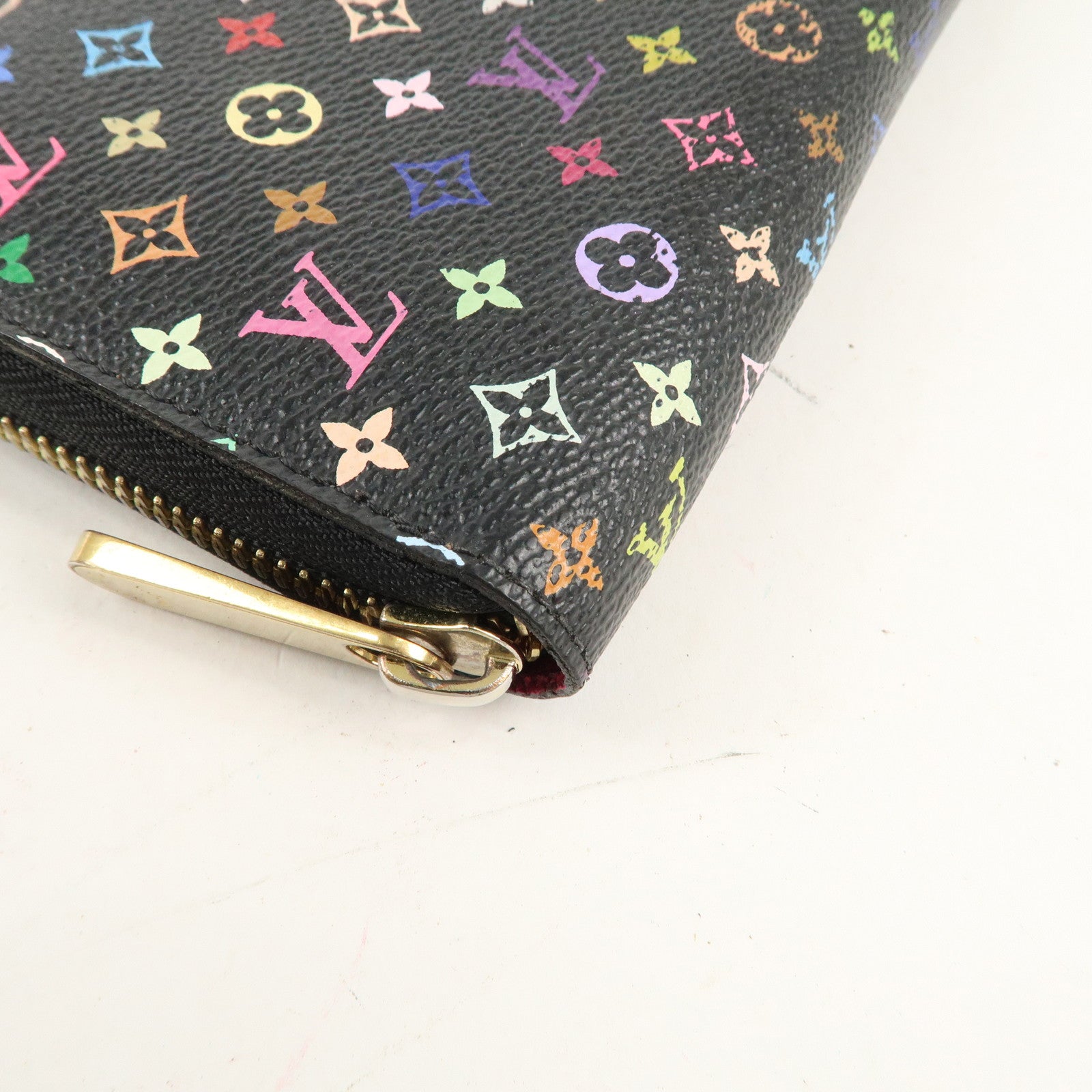 Louis Vuitton Monogram Multi Color Zippy Wallet Long Wallet M60243