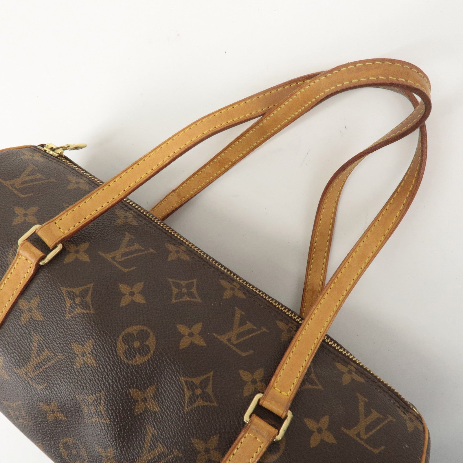 Louis Vuitton Monogram Papillon 30 Hand Bag New Style Brown M51385