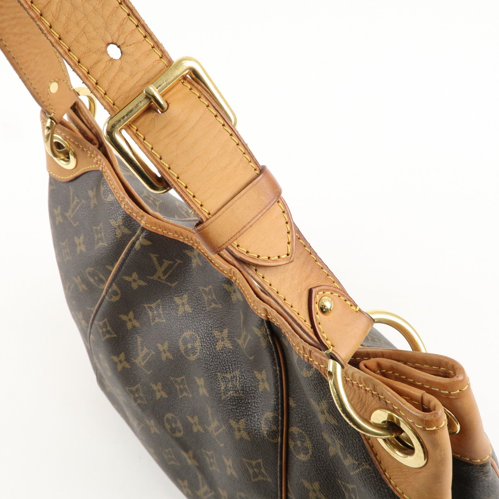 Louis Vuitton Monogram Galliera PM Shoulder Bag Brown M56382