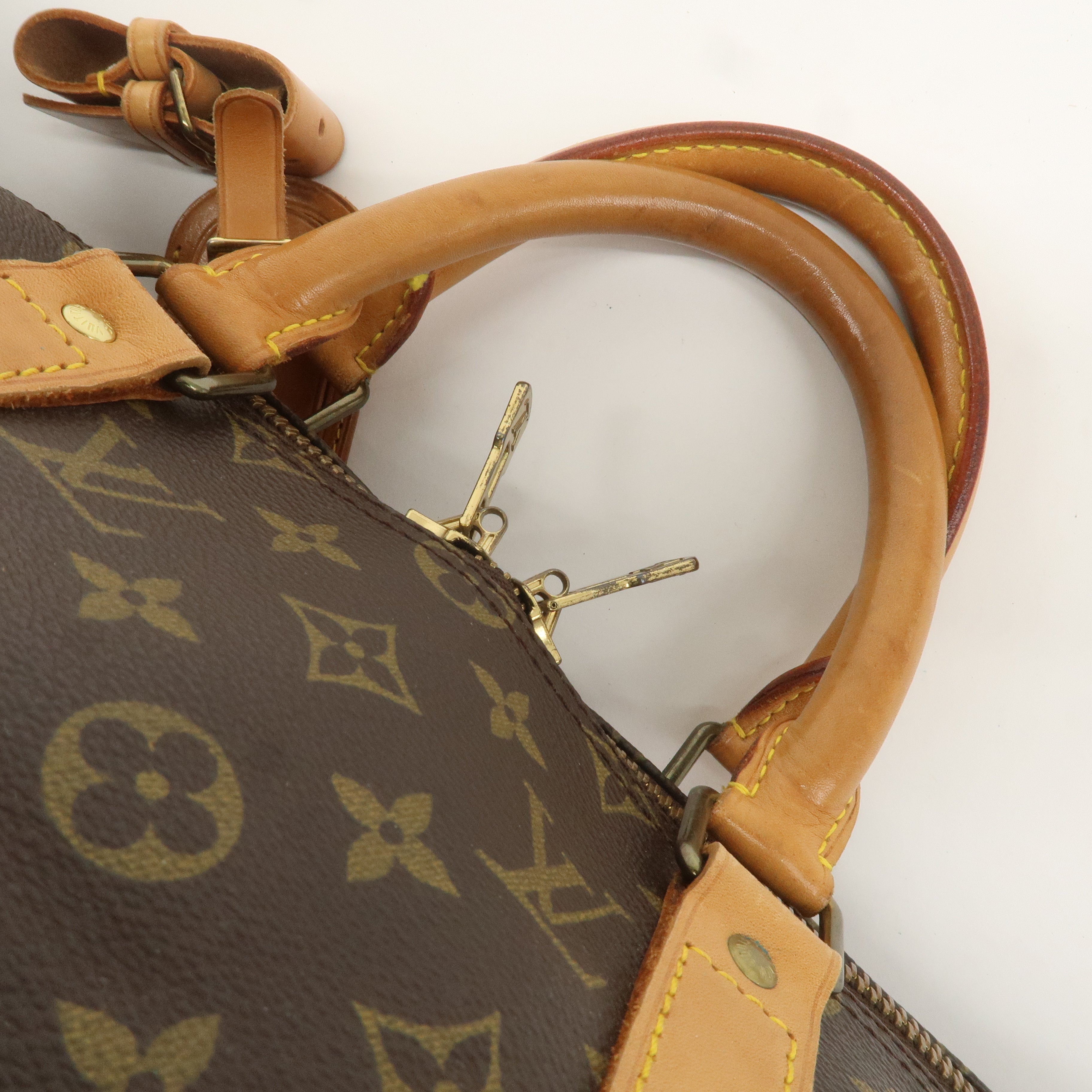 Louis Vuitton Monogram Keep All 50 Bag Brown M41426