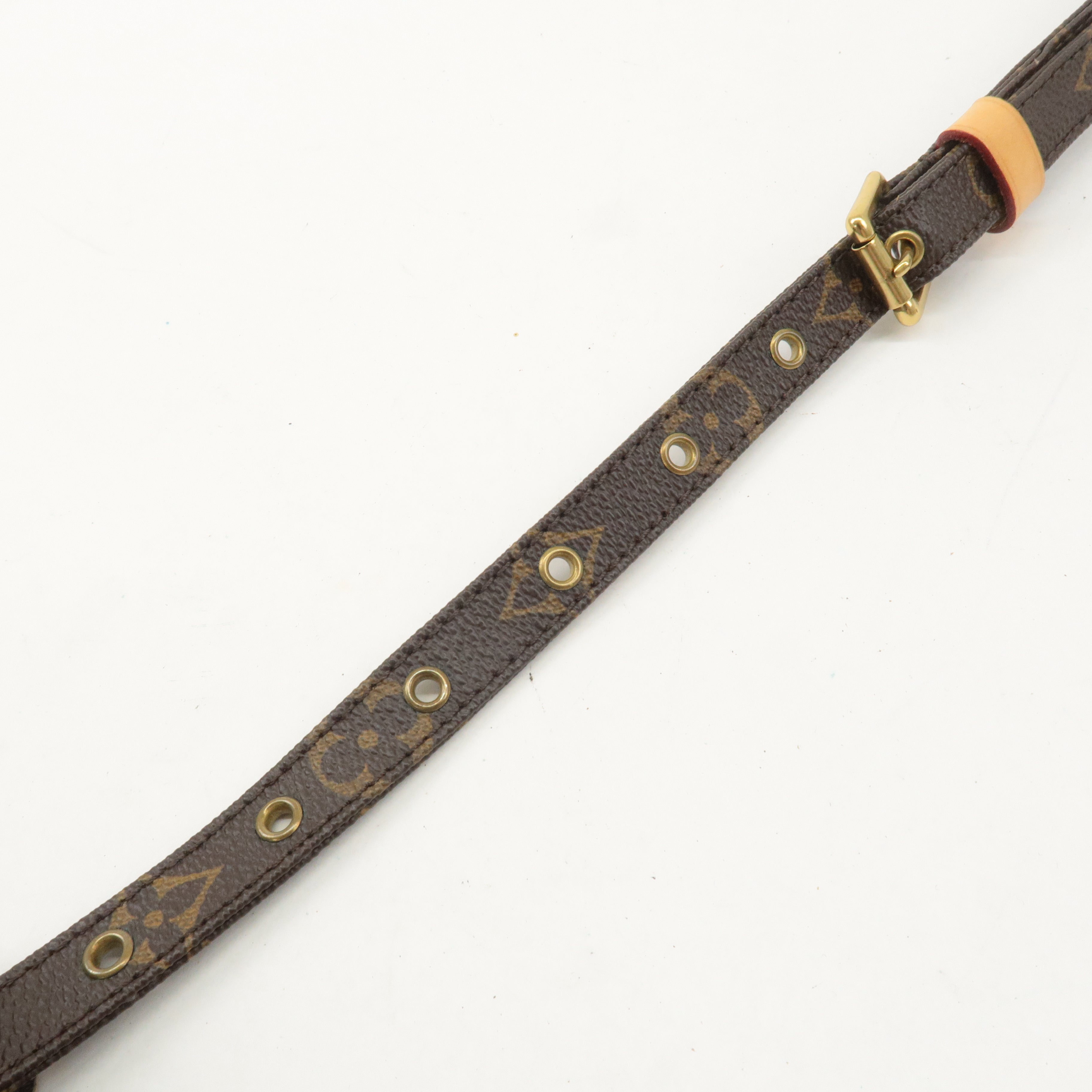 Louis Vuitton Monogram Adjustable Shoulder Strap Brown J52315