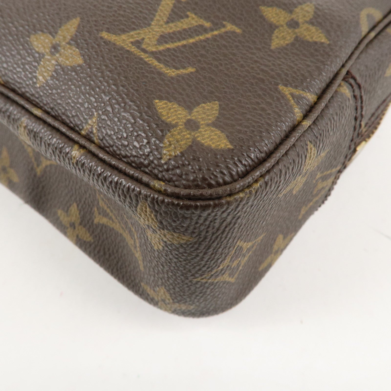 Louis Vuitton Monogram Trousse Toilette 23 Pouch Brown M47524