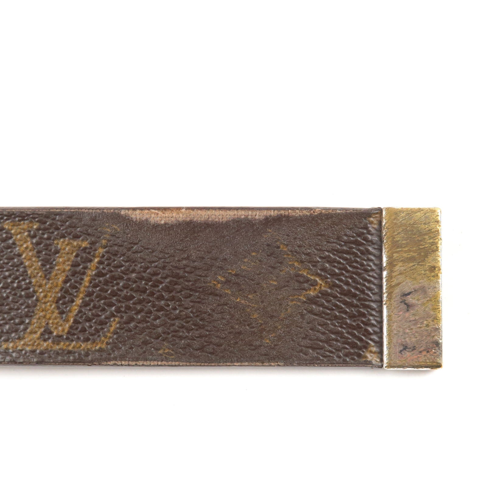 Louis Vuitton Monogram Saint Tulle Carre Belt 85/34 M6801