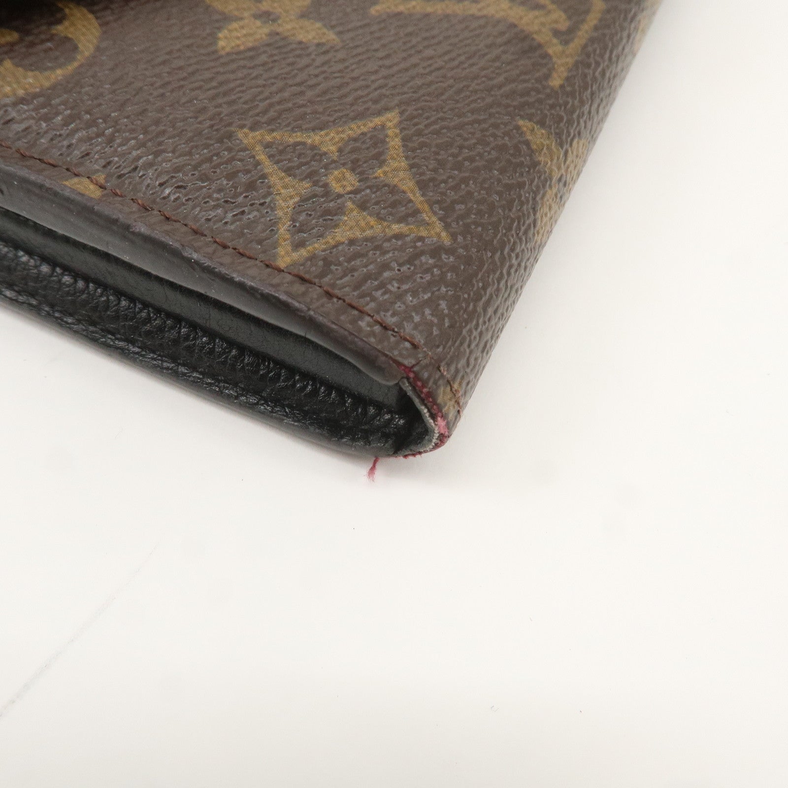 Louis Vuitton Monogram Portefeuille Pallas Wallet Noir M58415