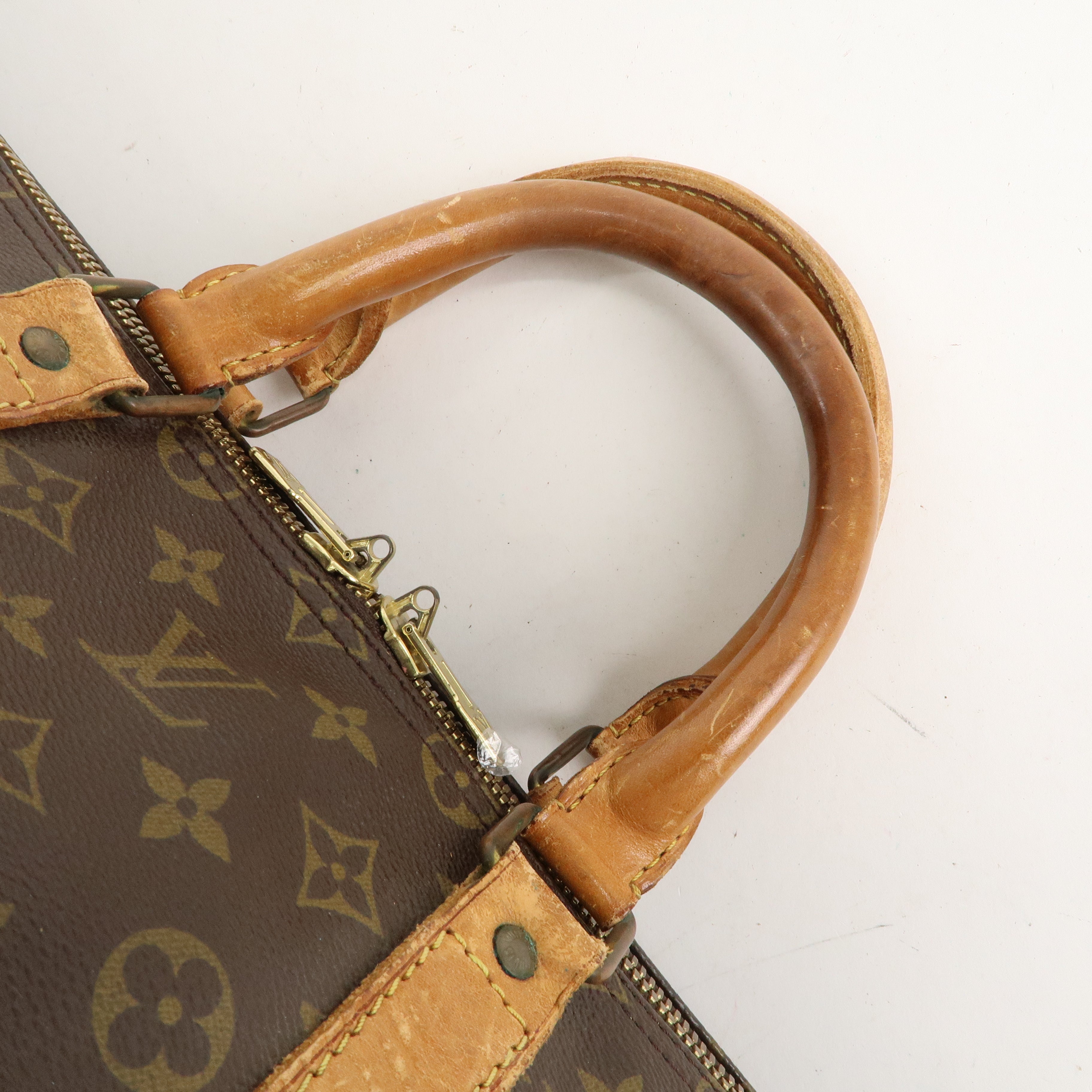 Louis Vuitton Monogram Keep All 55 Boston Bag Brown M41424