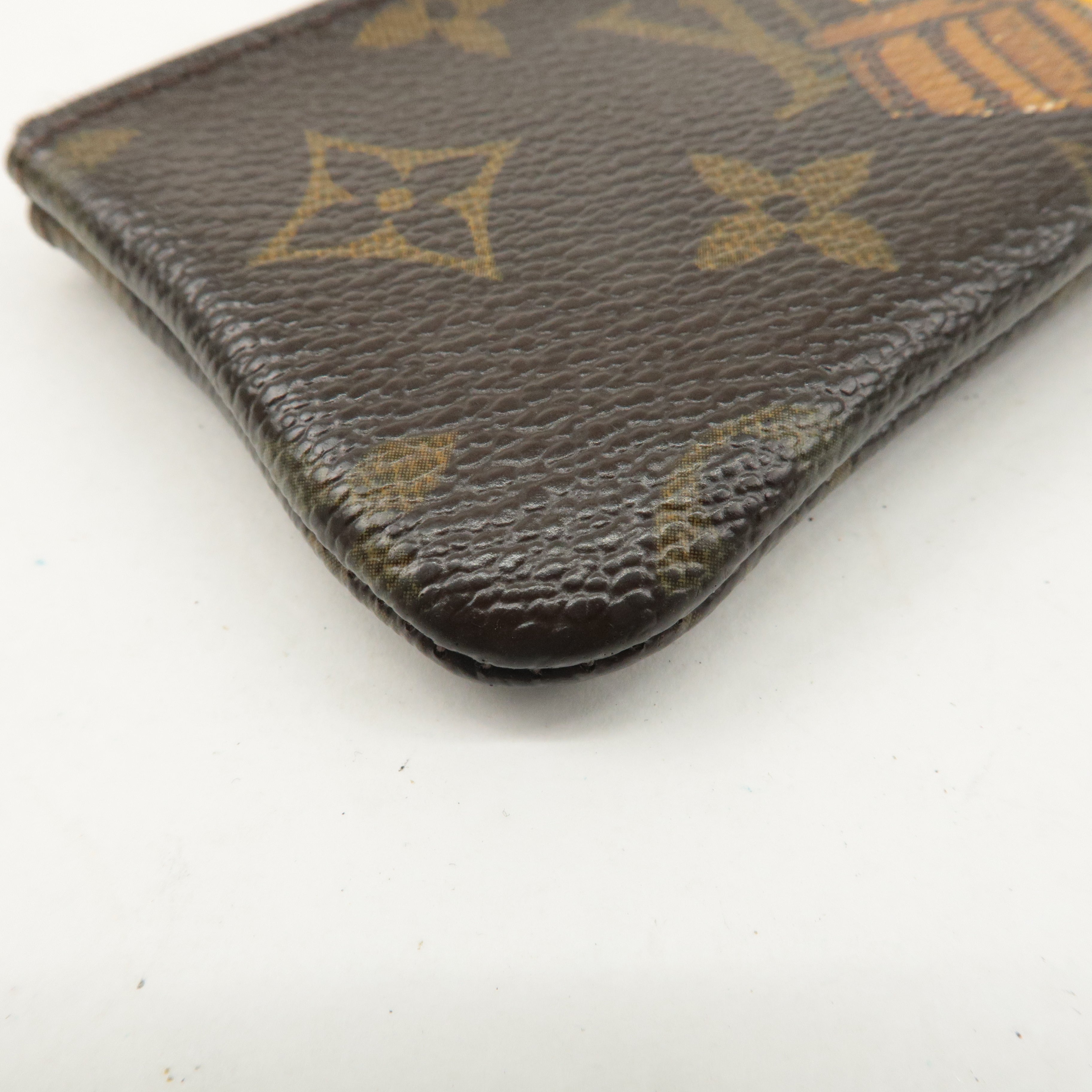 Louis Vuitton Monogram Groom Pochette Cles Coin Case M60033