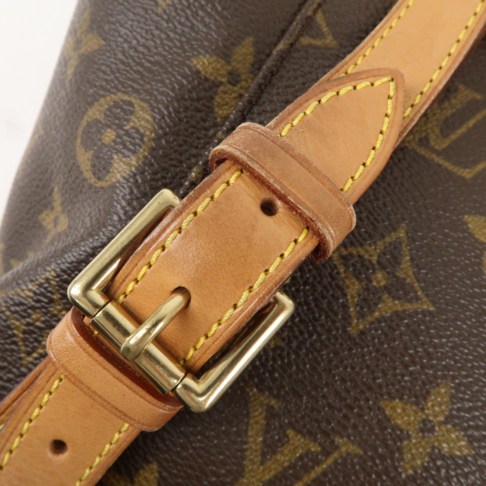 Louis Vuitton Monogram Montsouris MM Back Pack Bag Brown M51136