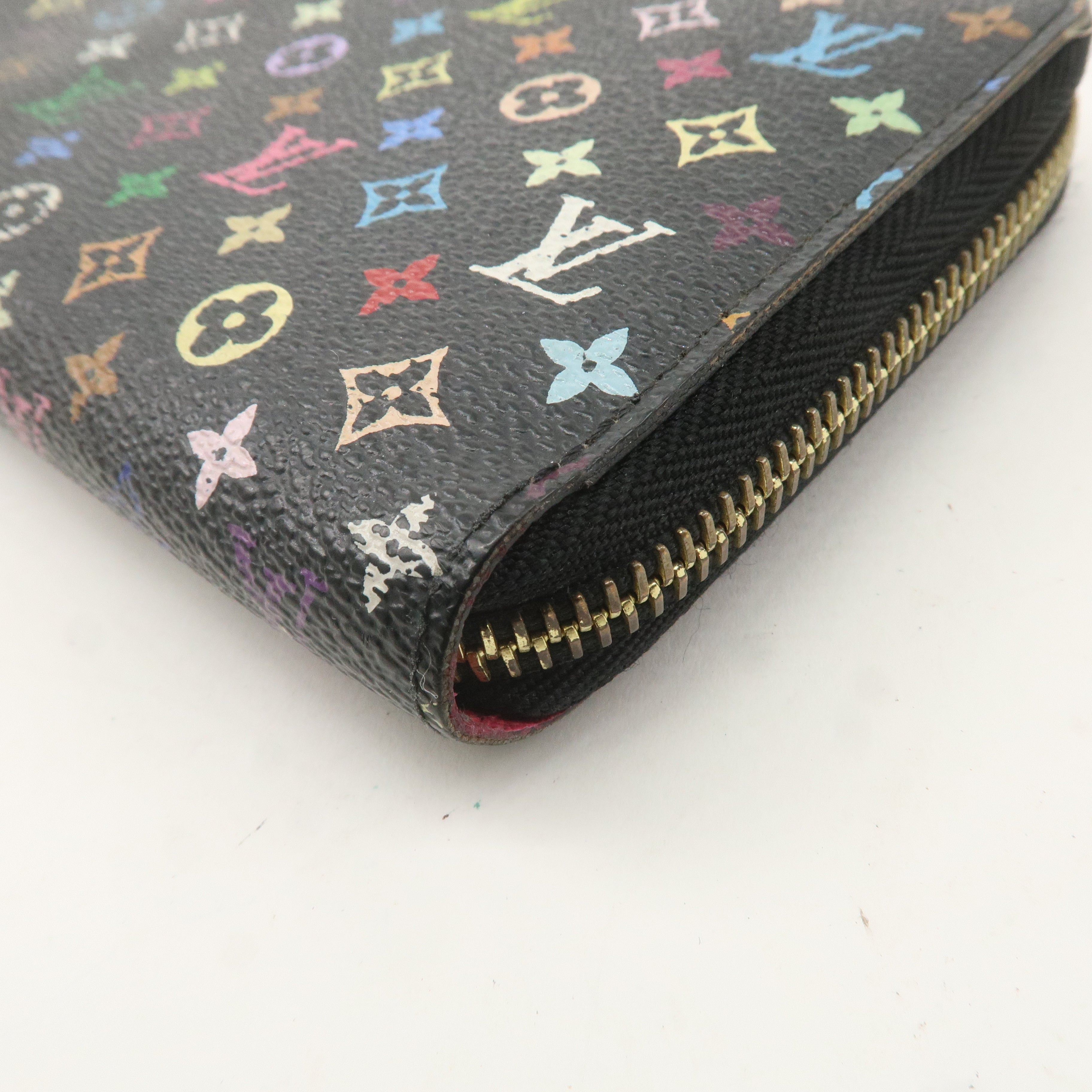 Louis Vuitton Monogram Multi Color Zippy Wallet Long Wallet M60243