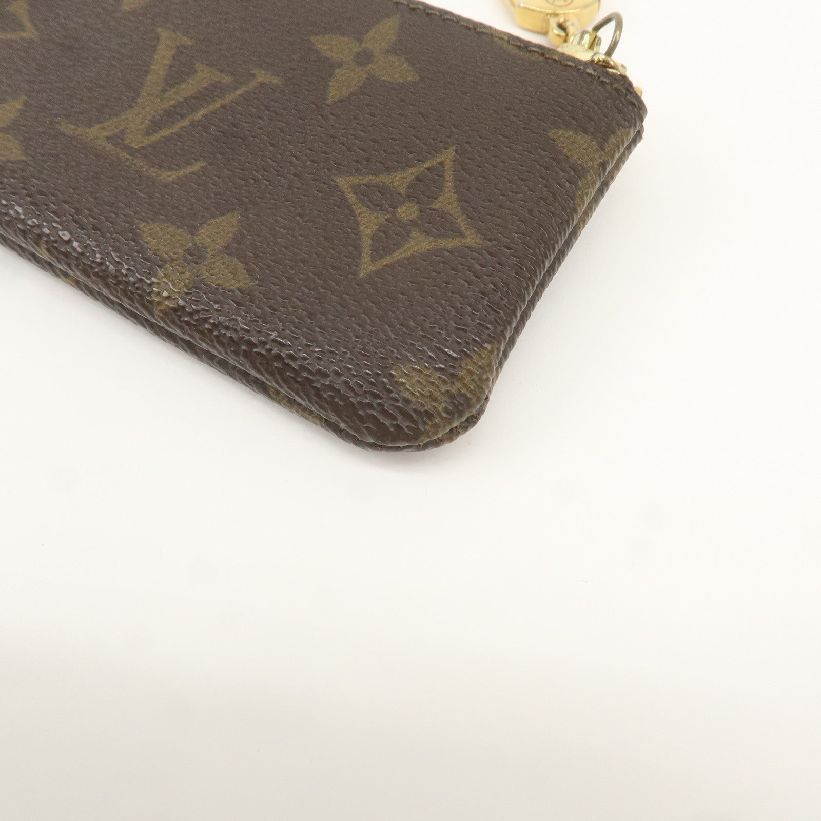 Louis Vuitton Monogram Pochette Cles Coin Case Key Case M62650