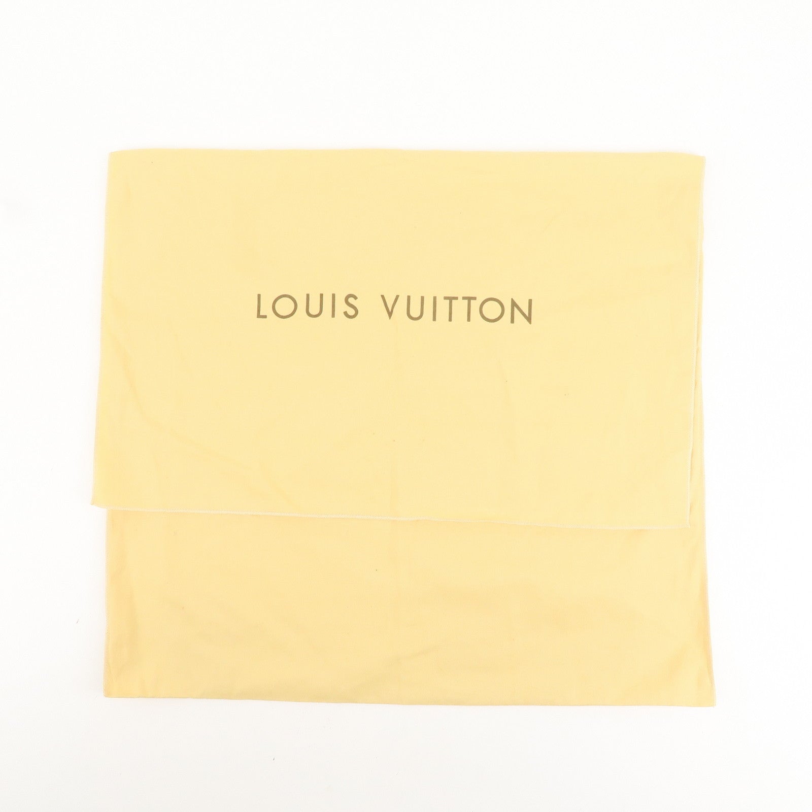 Louis Vuitton Set of 10 Storage Bag Dust Bag Flap Type Beige