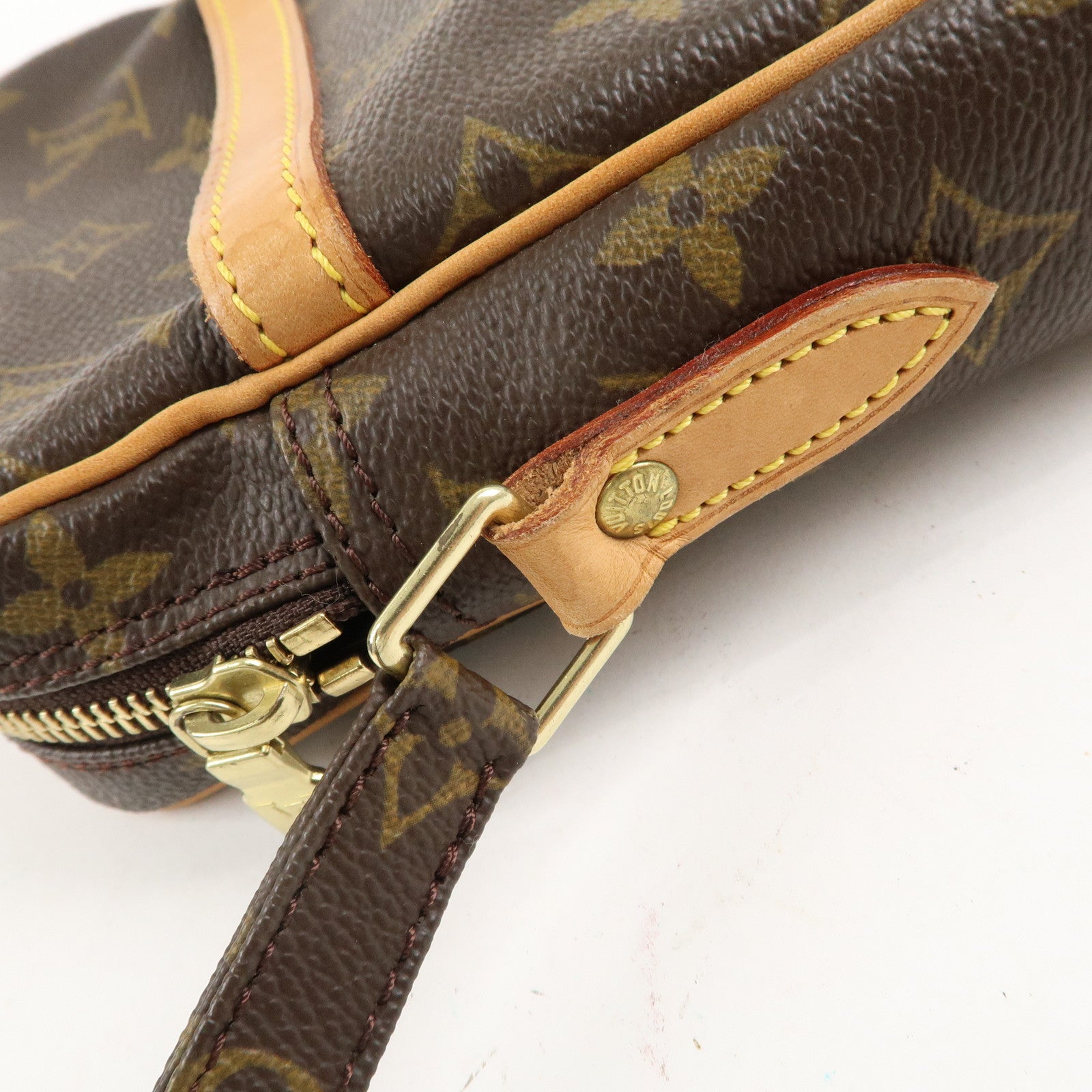 Louis Vuitton Monogram Danube Shoulder Bag Brown M45266