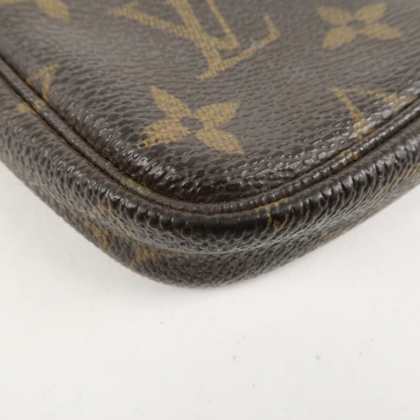 Louis Vuitton Monogram Mini Pochette Accessoires Brown M58009