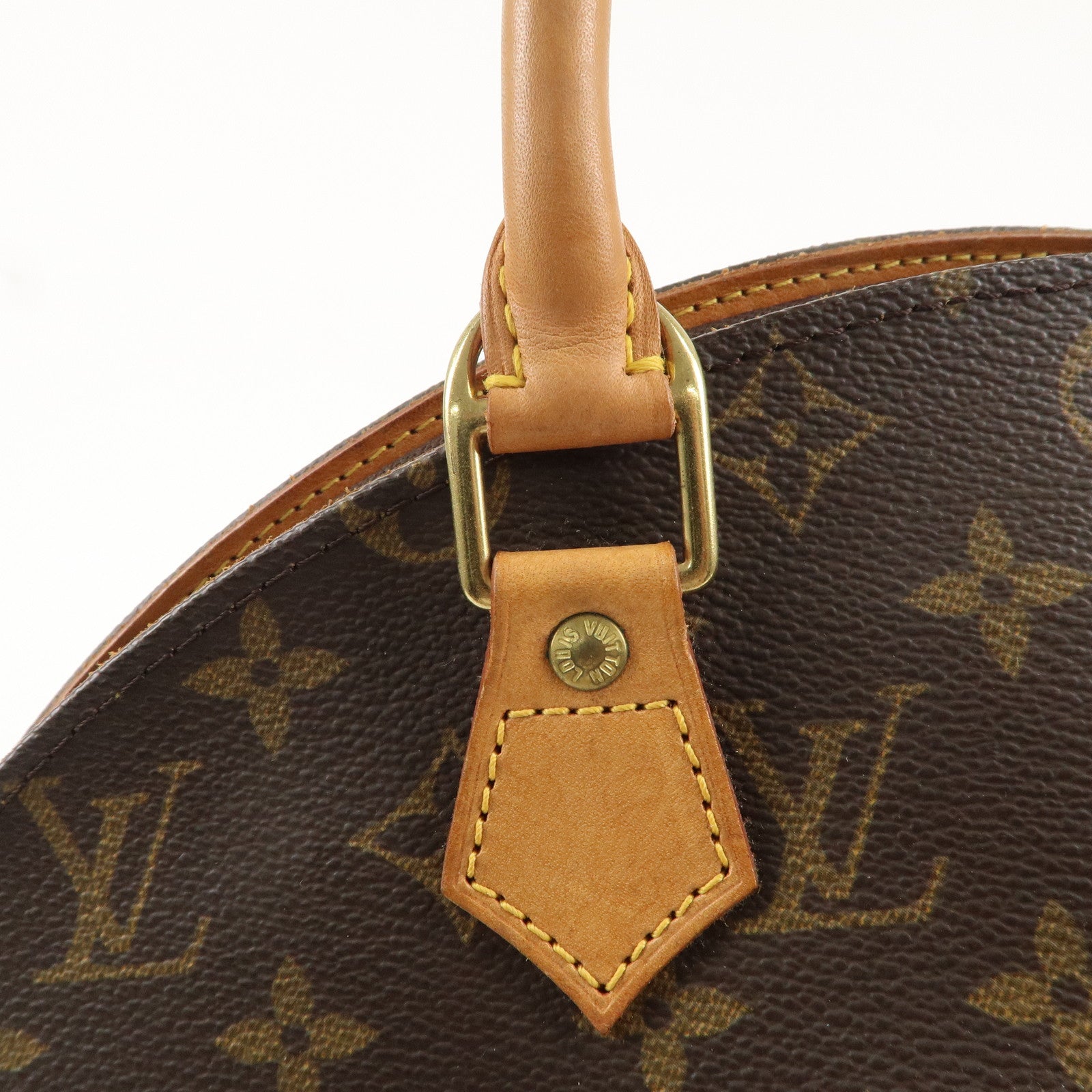 Louis Vuitton Monogram Ellipse MM Hand Bag Brown M51126