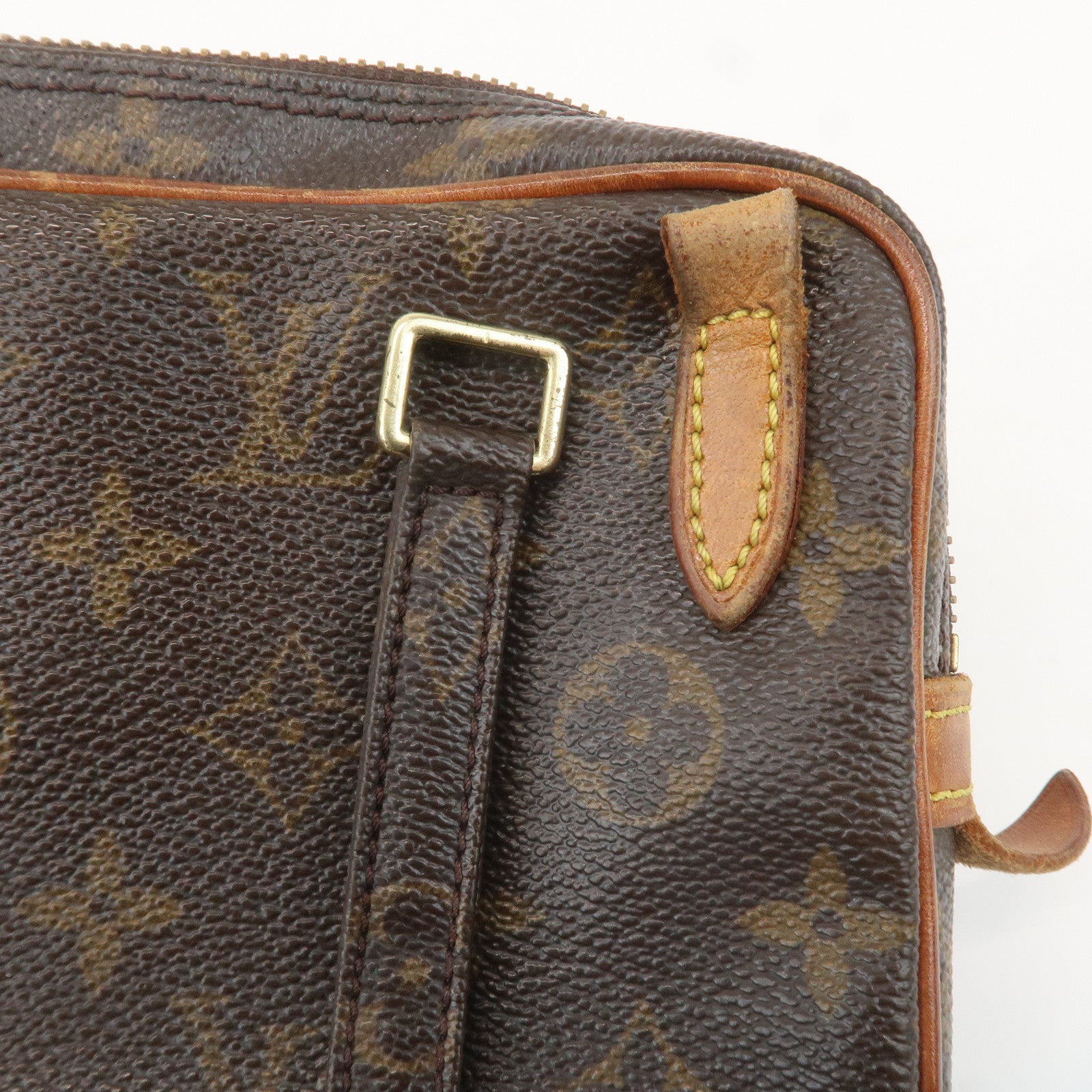 Louis Vuitton Monogram Pochette Marly Bandouliere Brown M51828