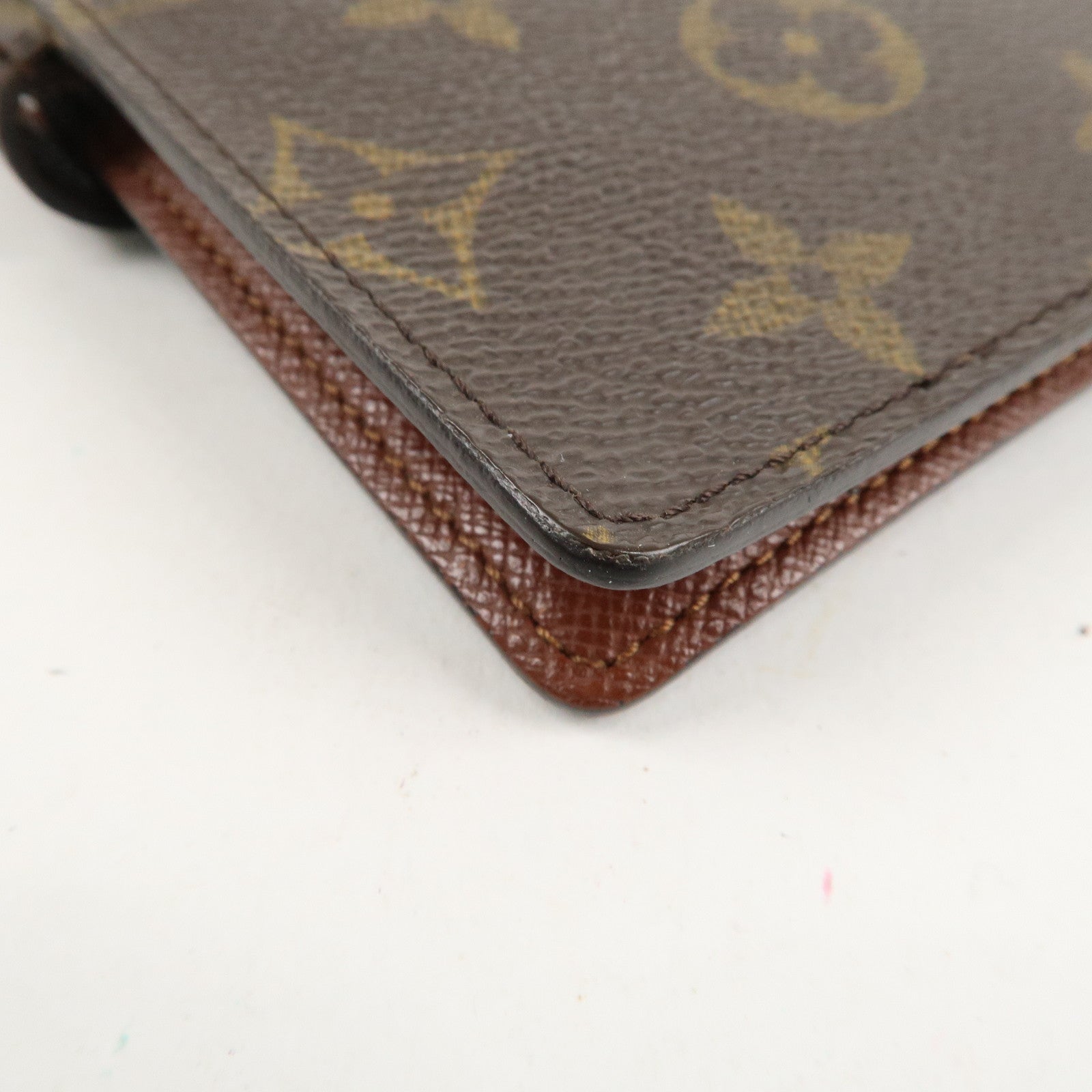 Louis Vuitton Monogram Agenda PM Planner Cover Brown R20005