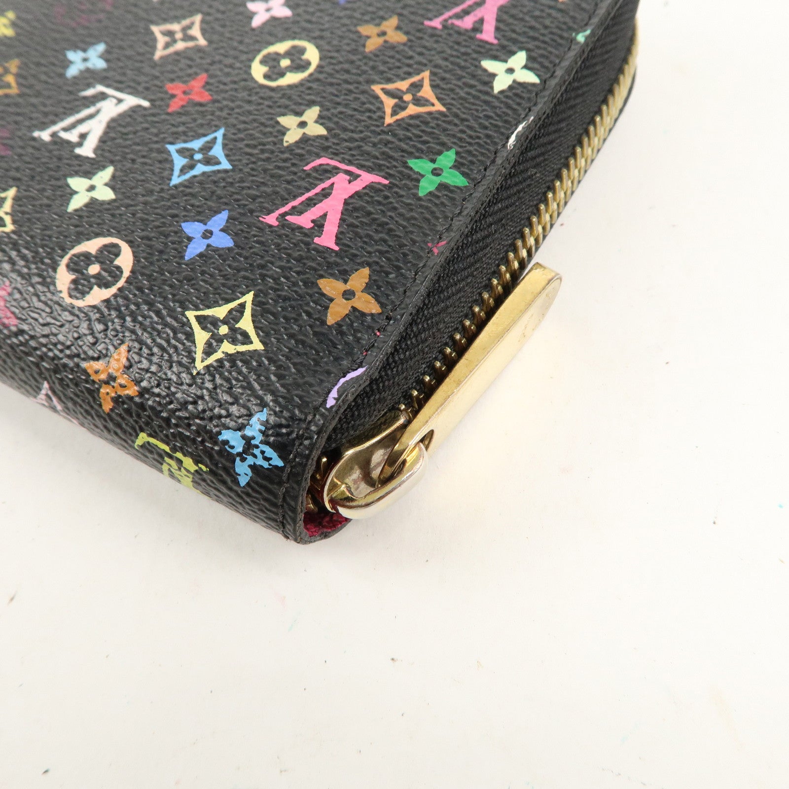 Louis Vuitton Monogram Multi Color Zippy Wallet Long Wallet M60243