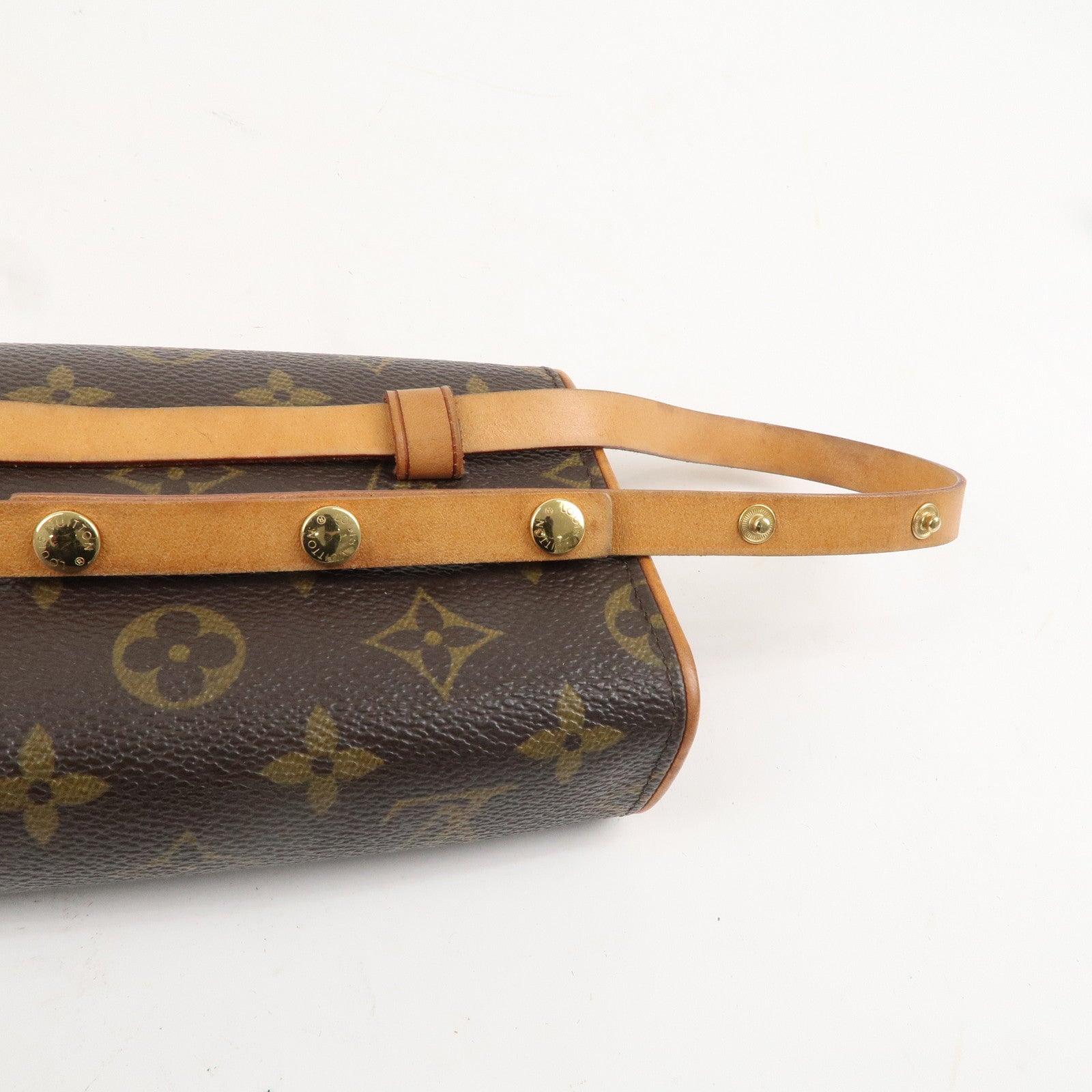 Louis Vuitton Monogram Pochette Florentine Waist Bag SizeXS M51855