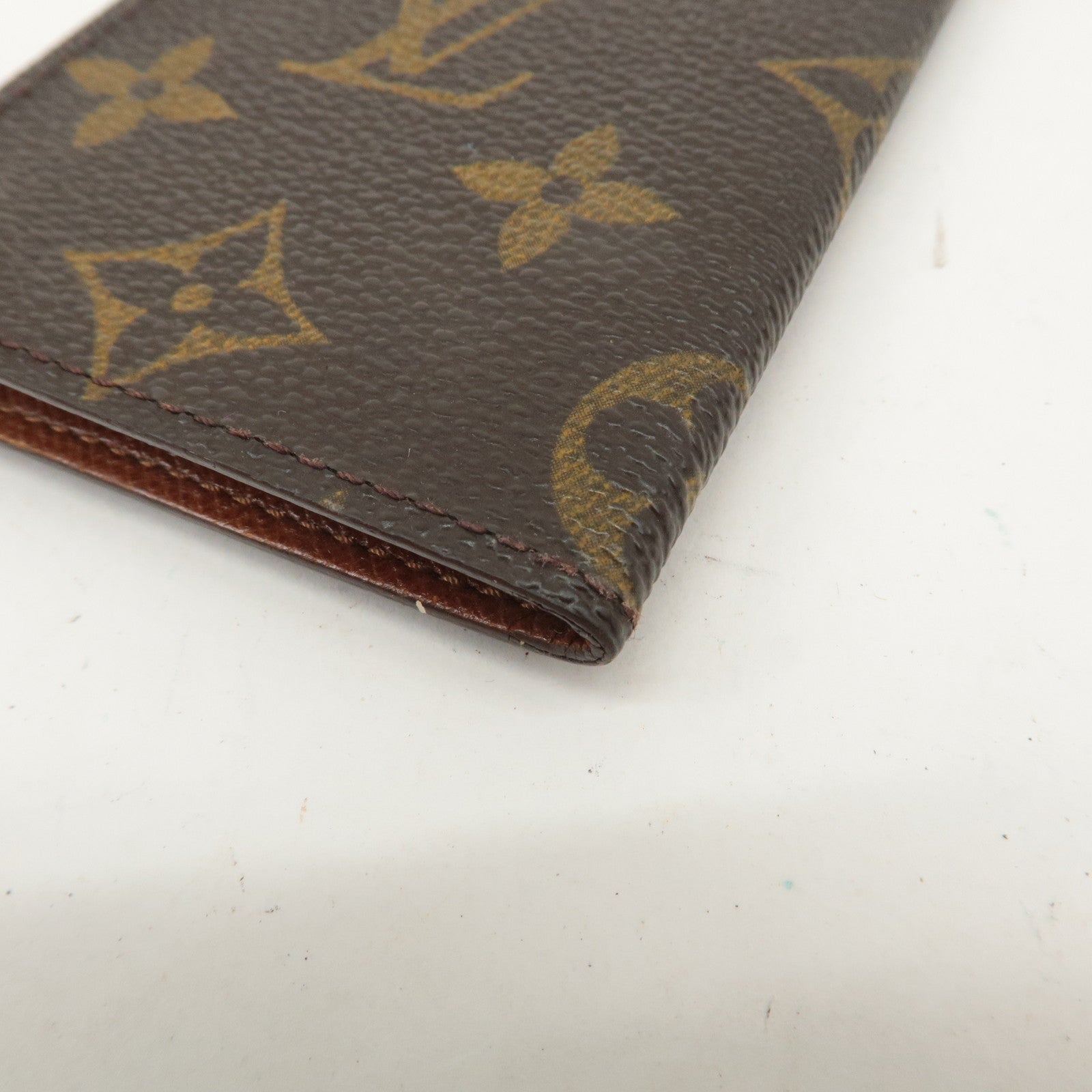 Louis Vuitton Monogram Porte Cartes Credit Pression Brown M60937