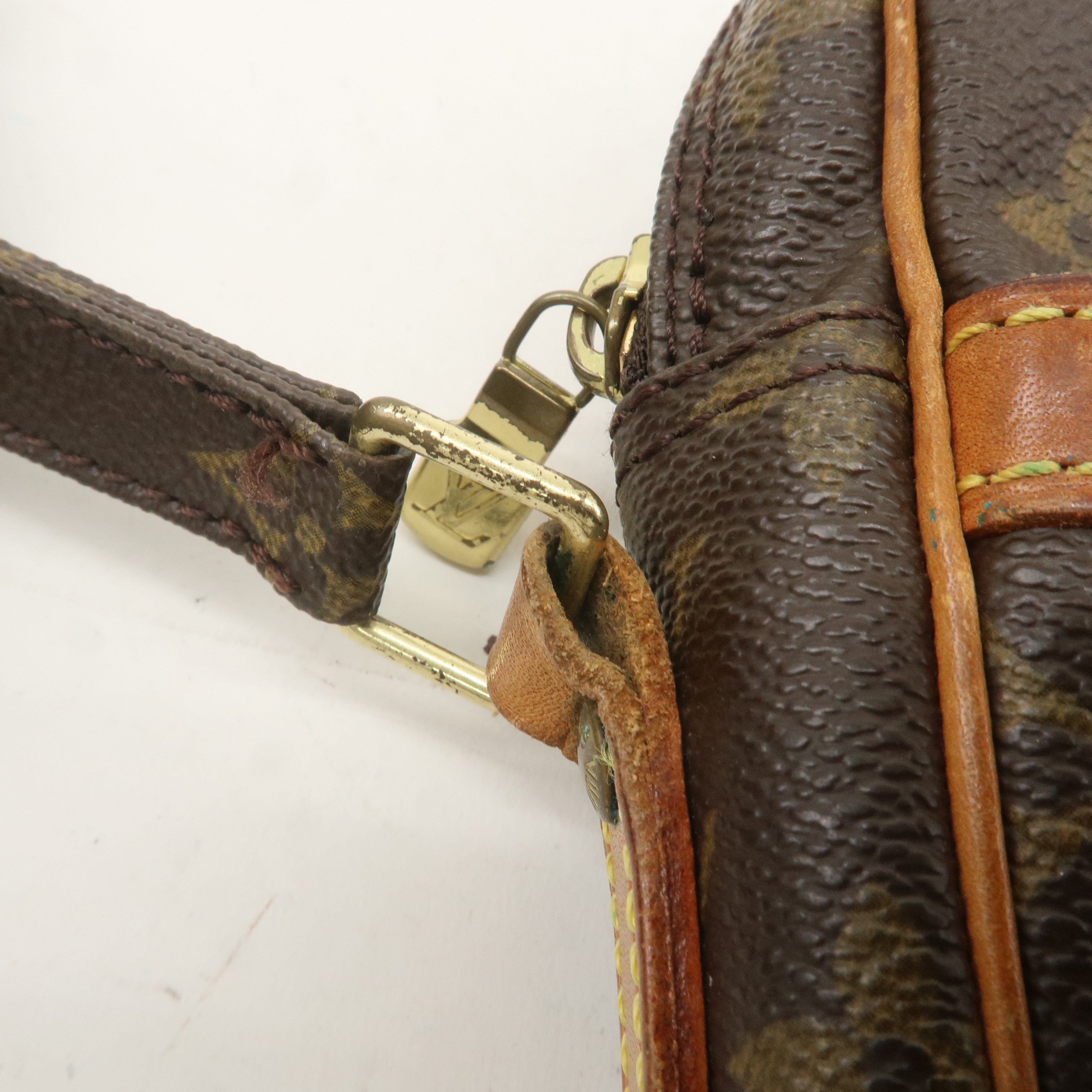 Louis Vuitton Monogram Danube Shoulder Bag Brown M45266