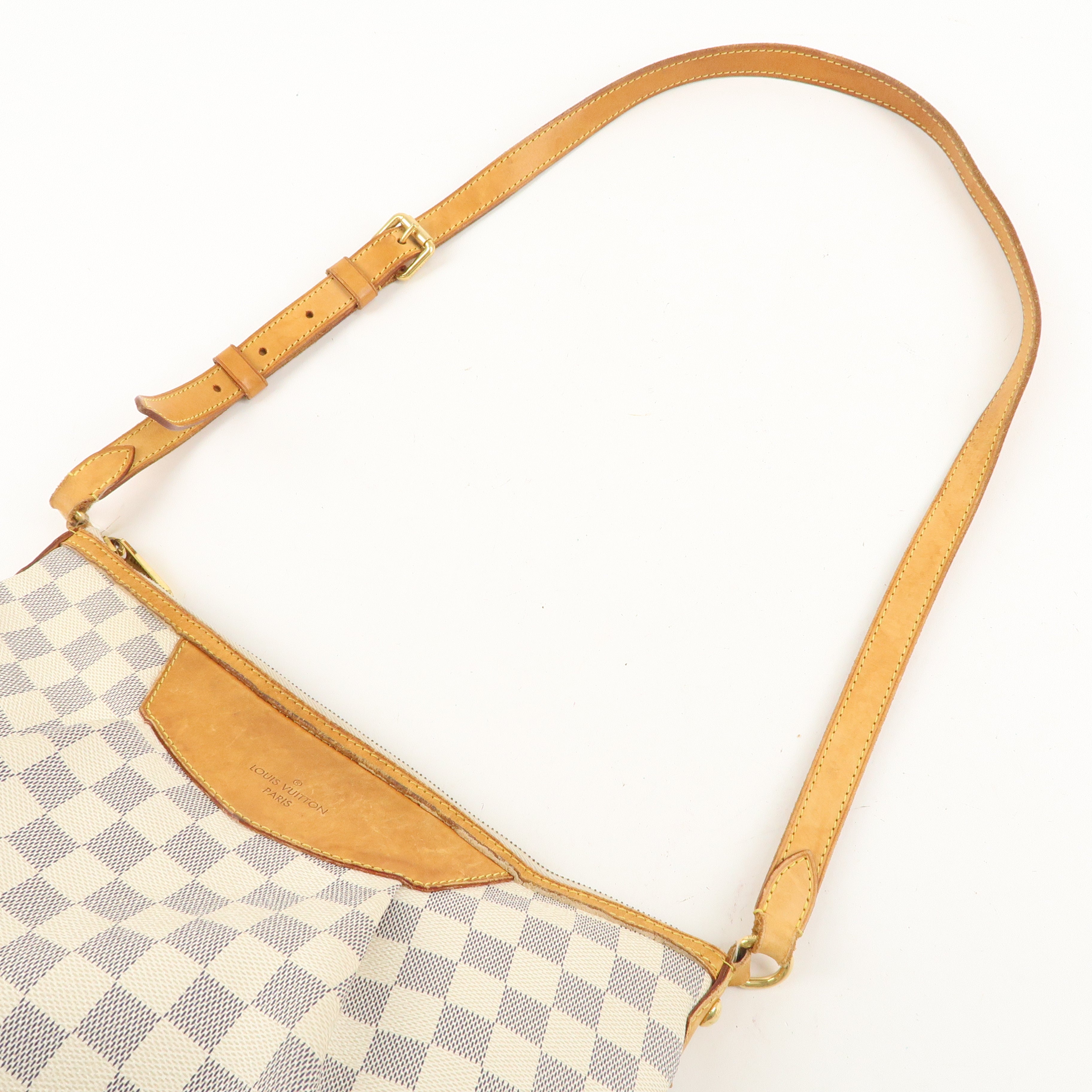 Louis Vuitton Damier Azur Siracusa MM Shoulder Bag N41112