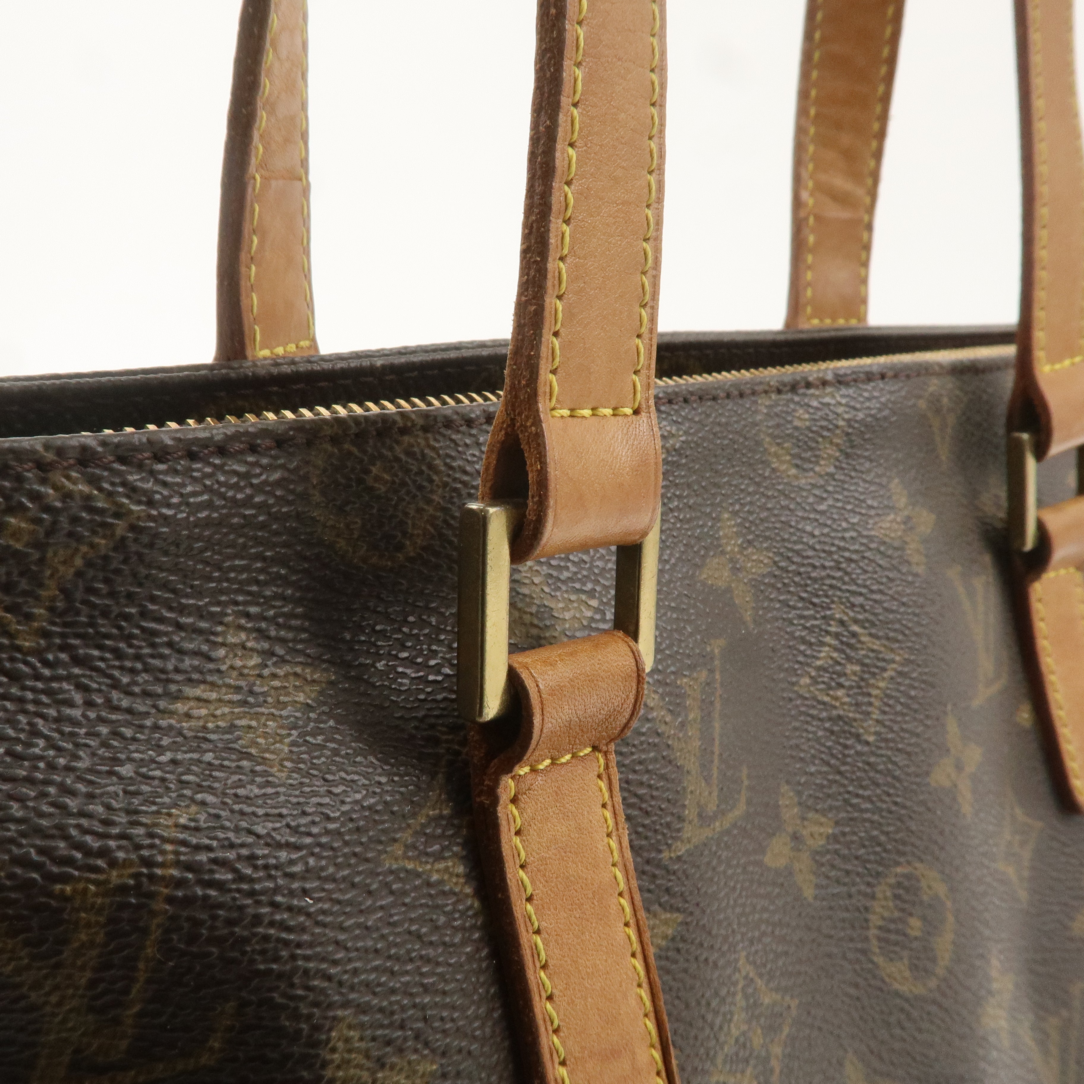 Louis Vuitton Monogram Cabas Piano Tote Bag Hand Bag M51148