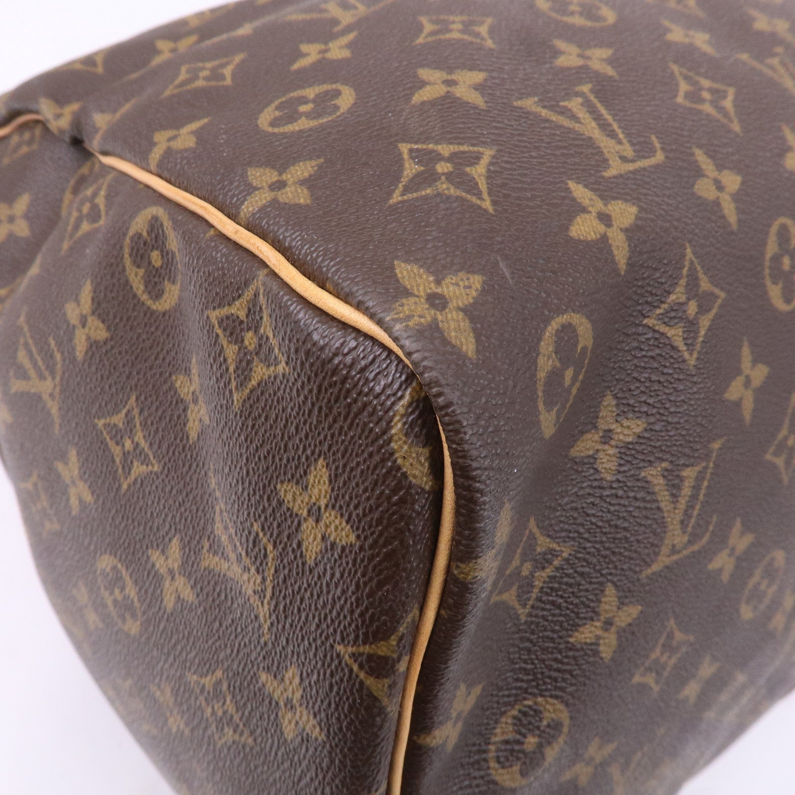 Louis Vuitton Monogram Keep All 60 Boston Bag Brown M41422