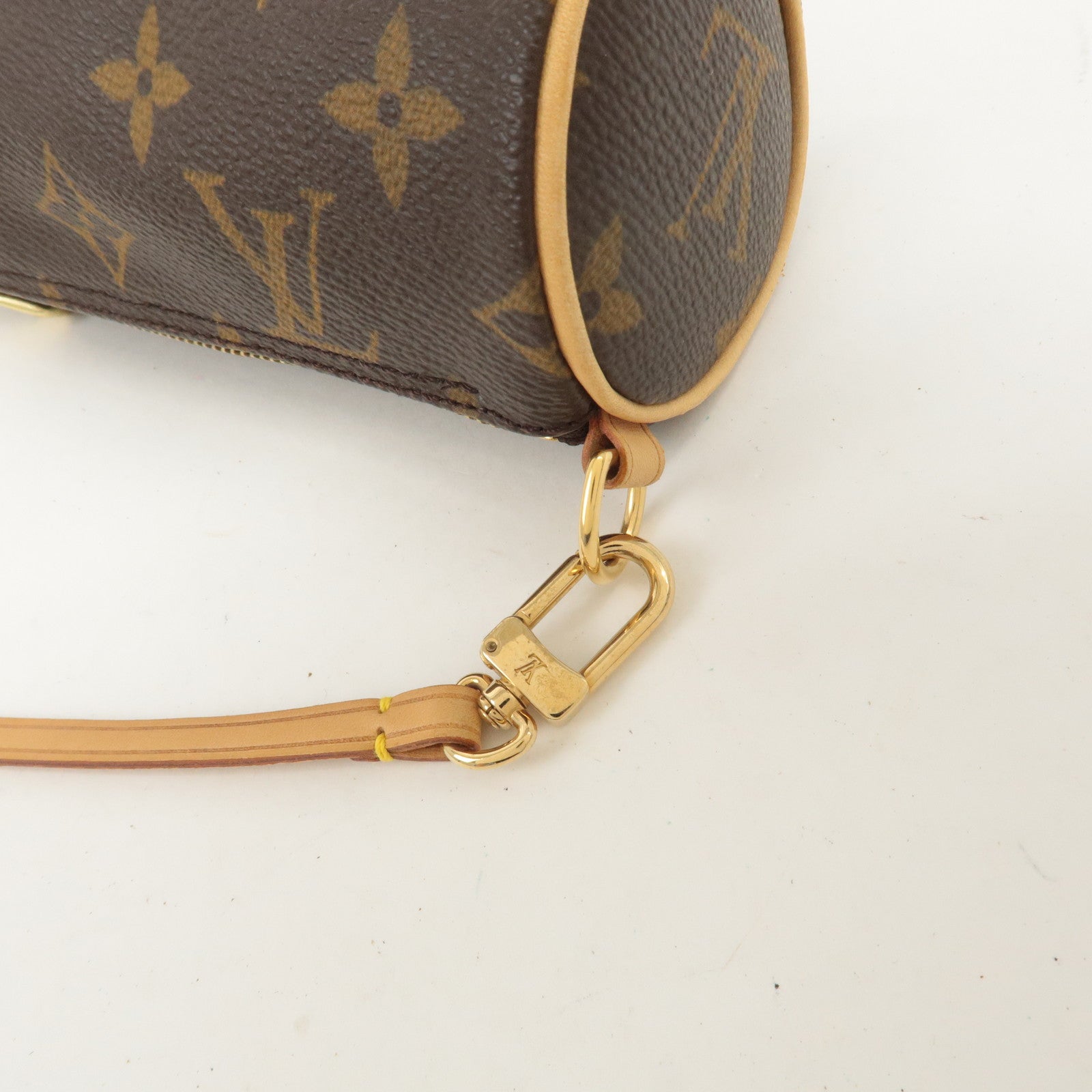 Louis Vuitton Monogram Mini Pouch for Papillon Bag New Style Brown