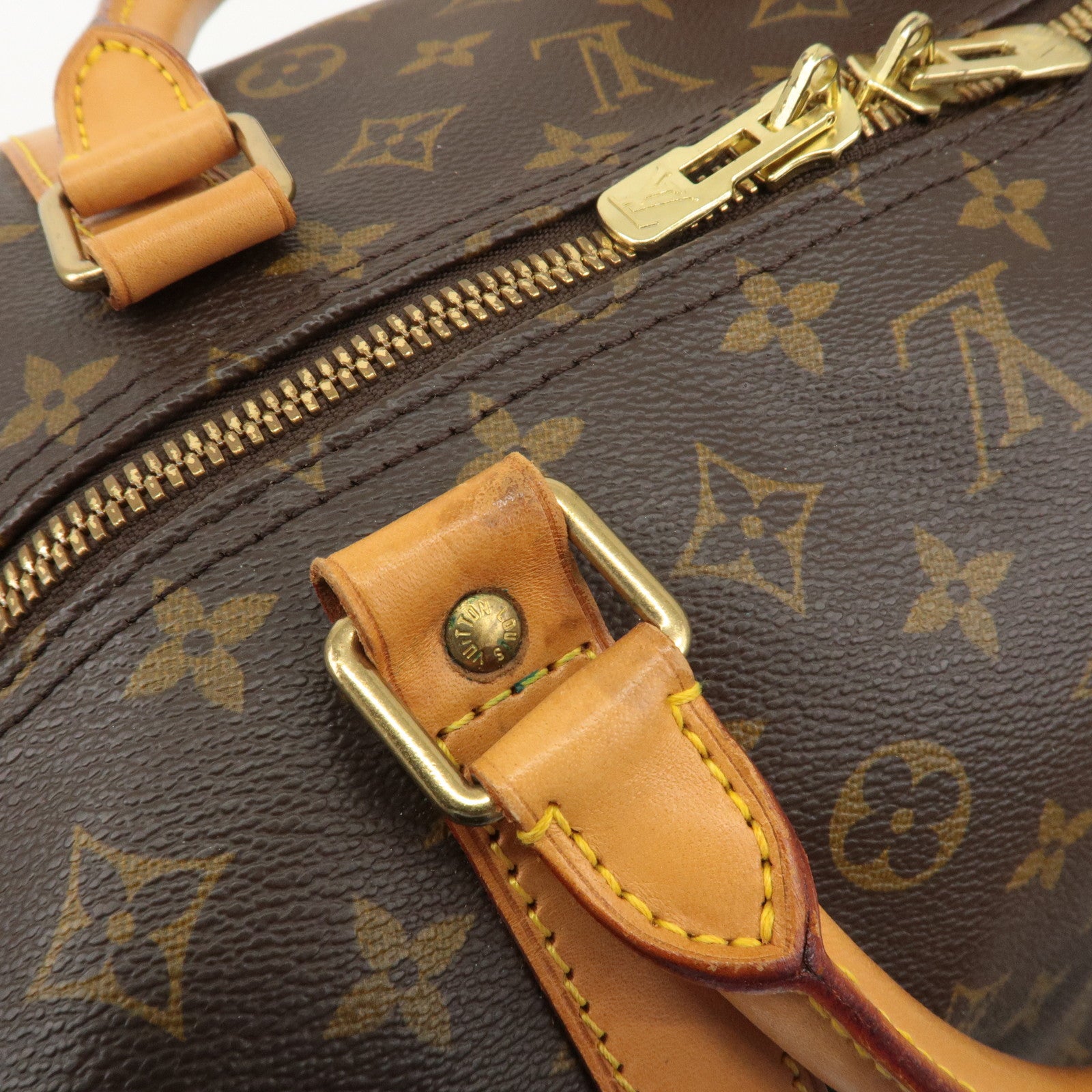 Louis Vuitton Monogram Keep All Bandouliere 60 Bag M41412