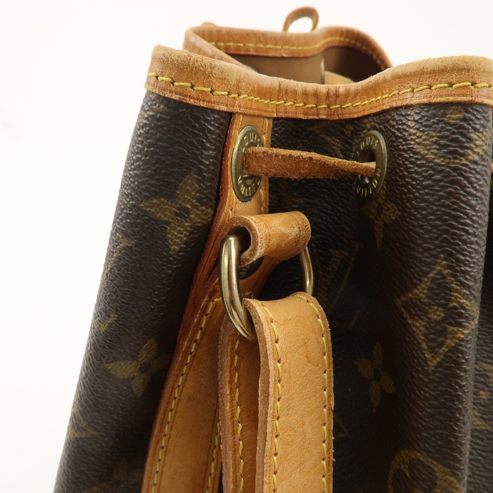 Louis Vuitton Monogram Noe Shoulder Bag Hand Bag Brown M42224