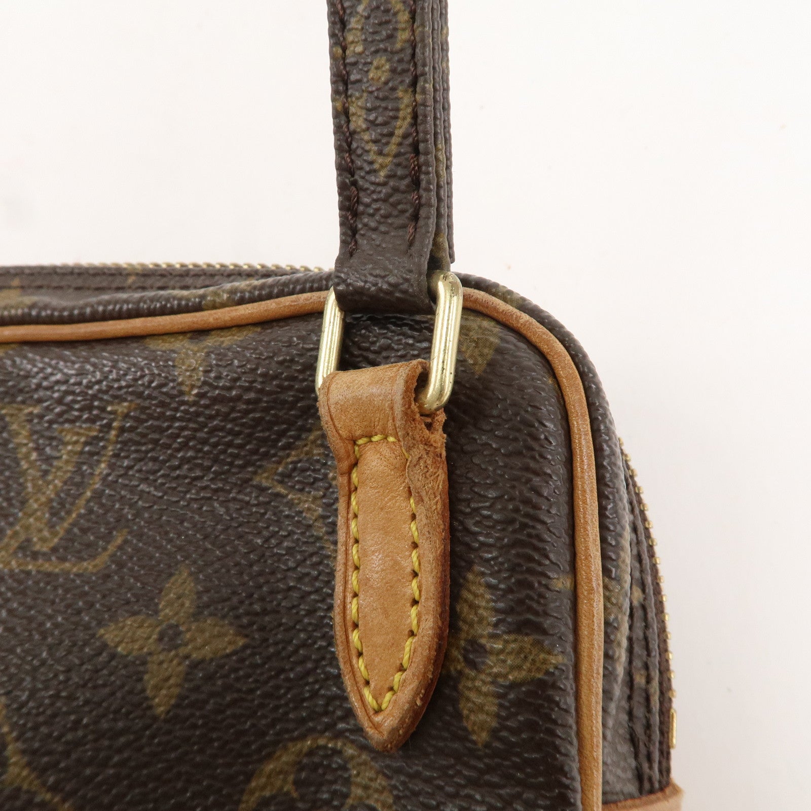 Louis Vuitton Monogram Pochette Marly Bandouliere Brown M51828