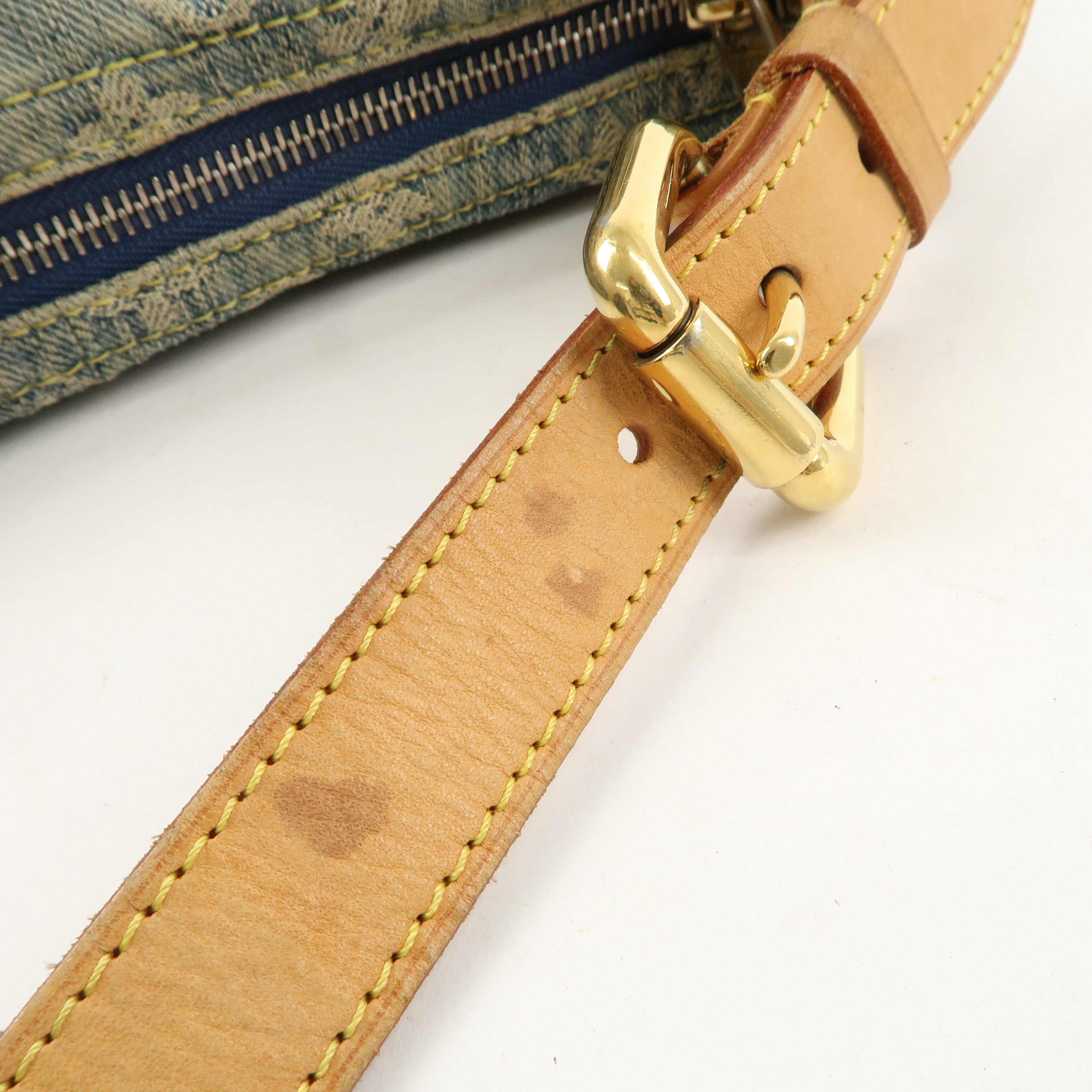 Louis Vuitton Monogram Denim Baggy PM Shoulder Bag M95049