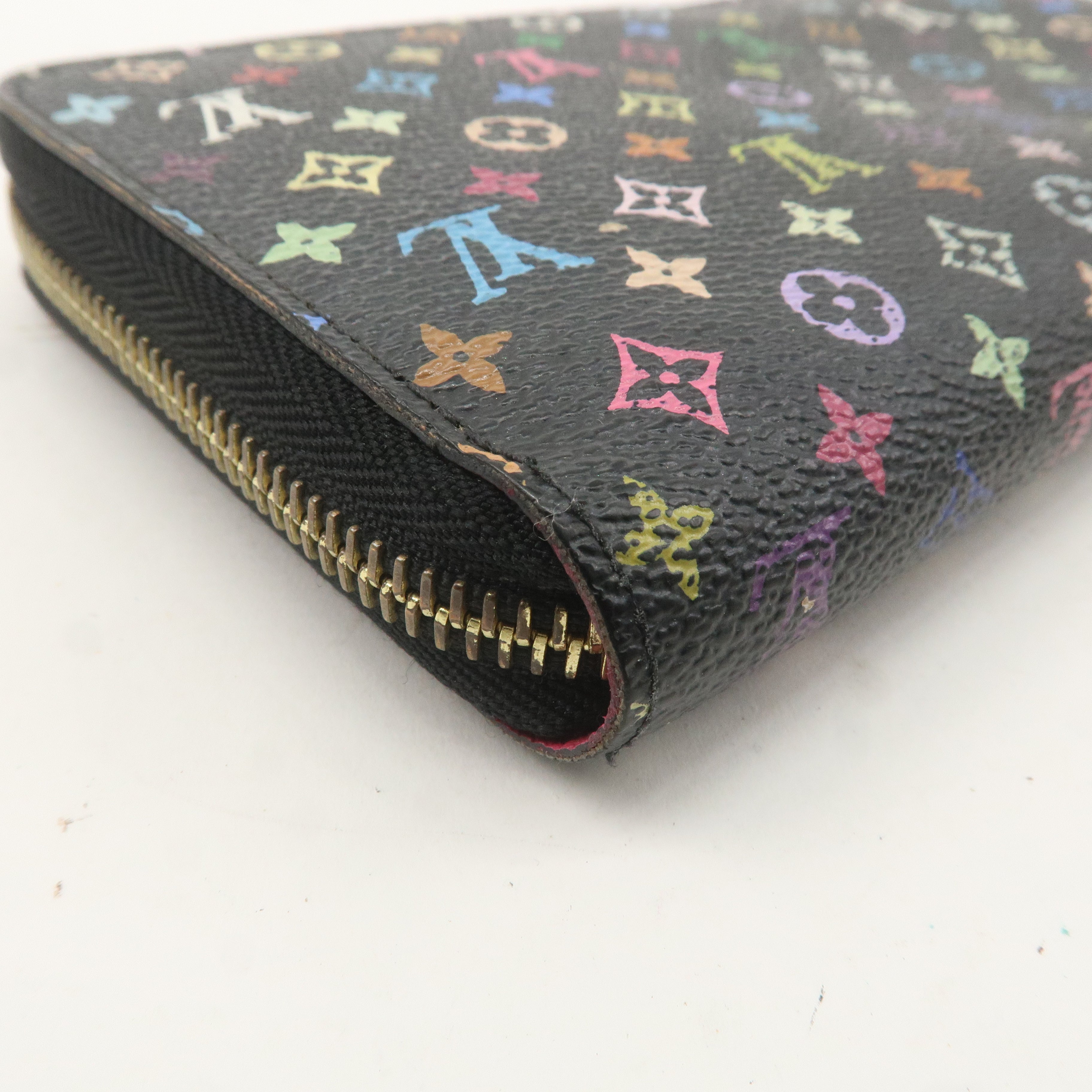 Louis Vuitton Monogram Multi Color Zippy Wallet Long Wallet M60243