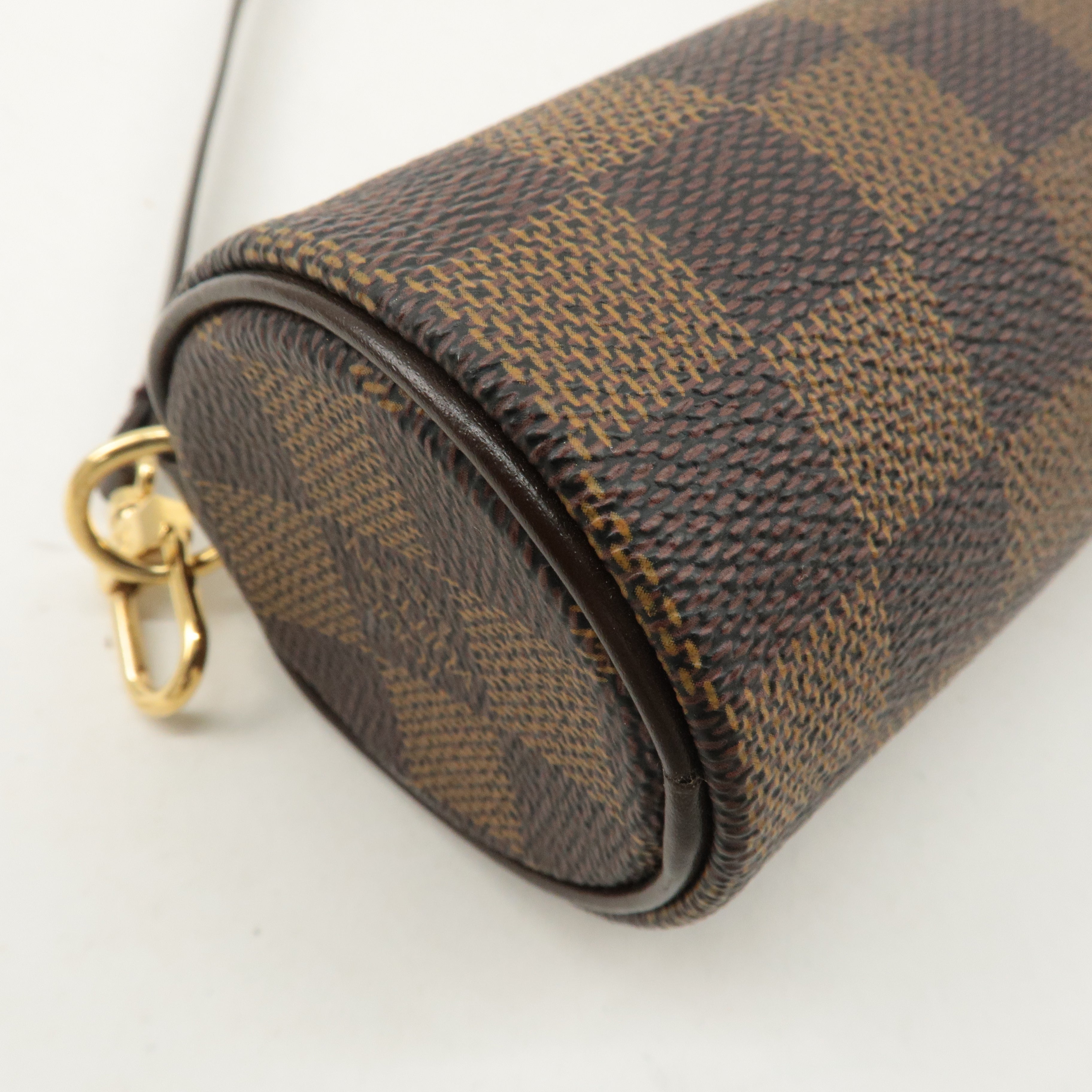 Louis Vuitton Damier Ebene Papillon Pouch  For Papillon Bag