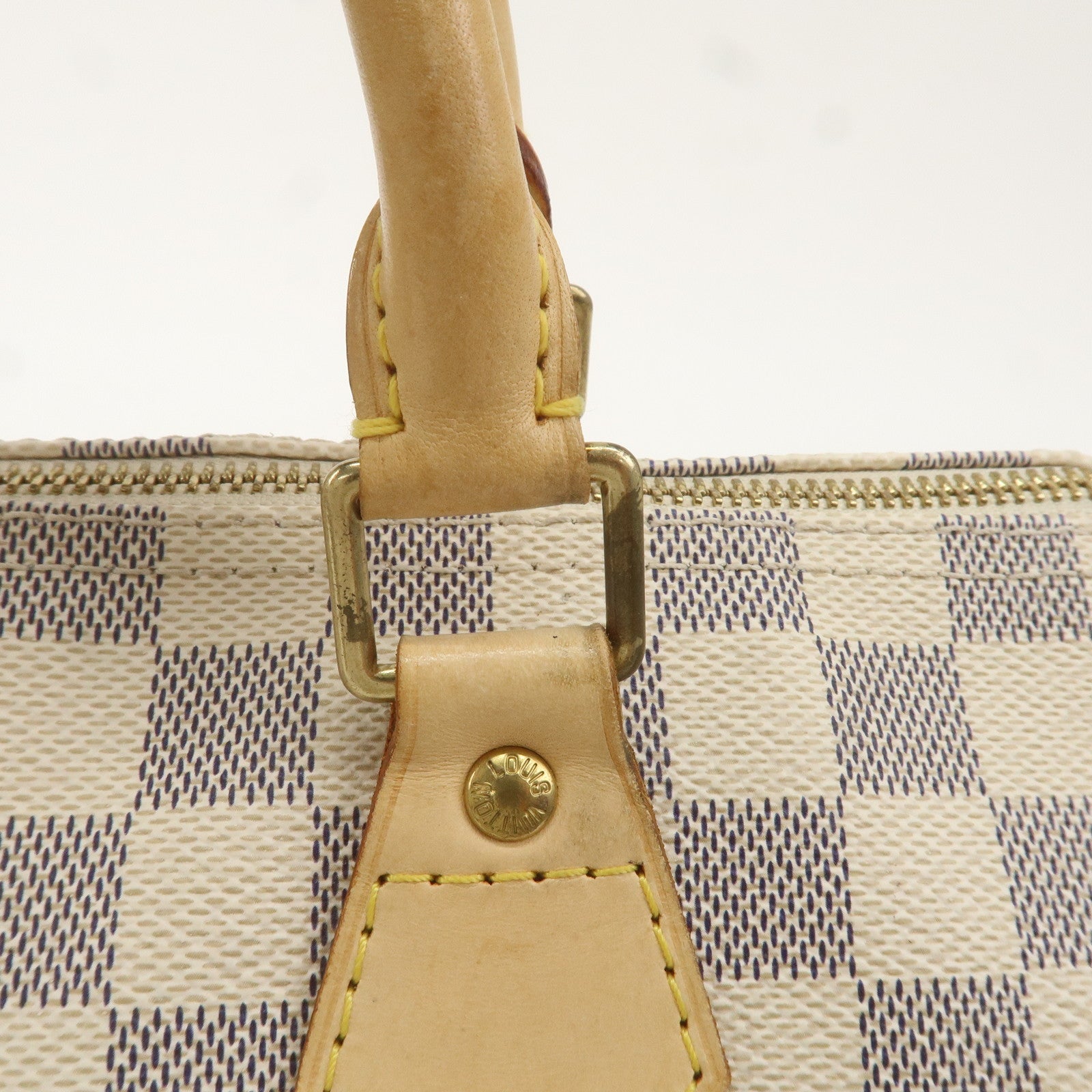 Louis Vuitton Damier Azur Speedy 30 Boston Hand Bag N41533