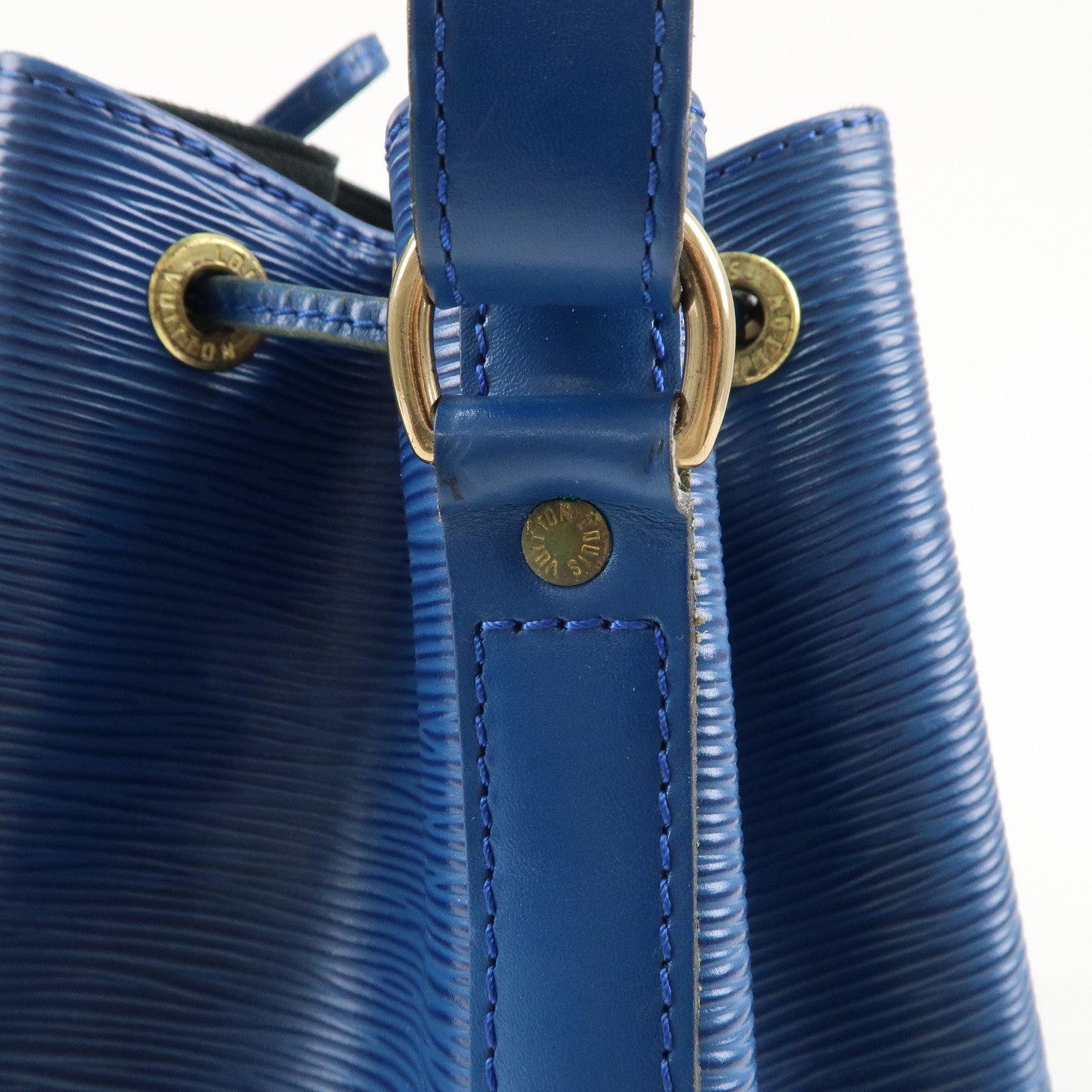 Louis Vuitton Epi Petit Noe Shoulder Bag Toledo Blue M44105