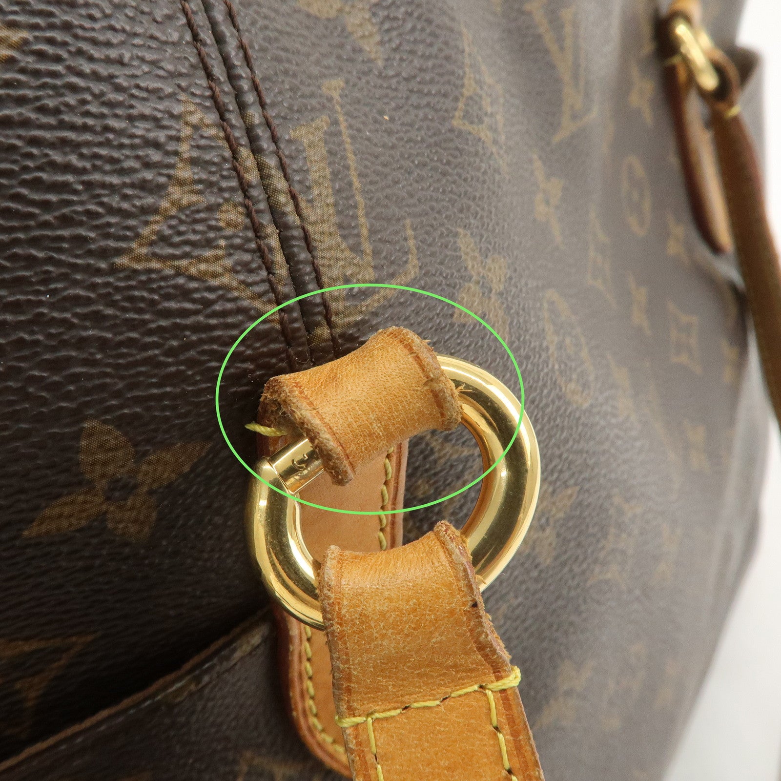 Louis Vuitton Monogram Totally MM Tote Bag Hand Bag M56689