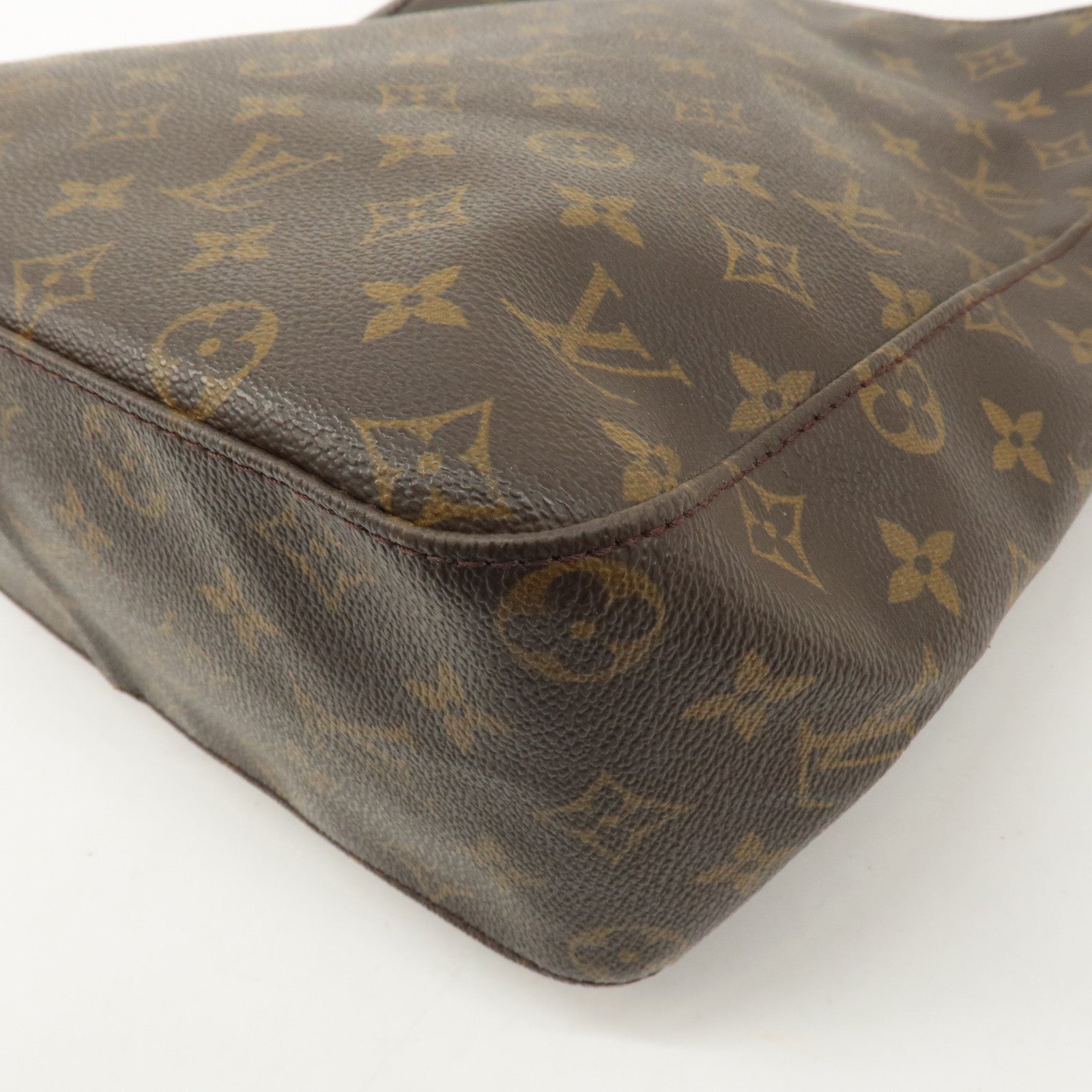 Louis Vuitton Monogram Looping GM Shoulder Bag Brown M51145