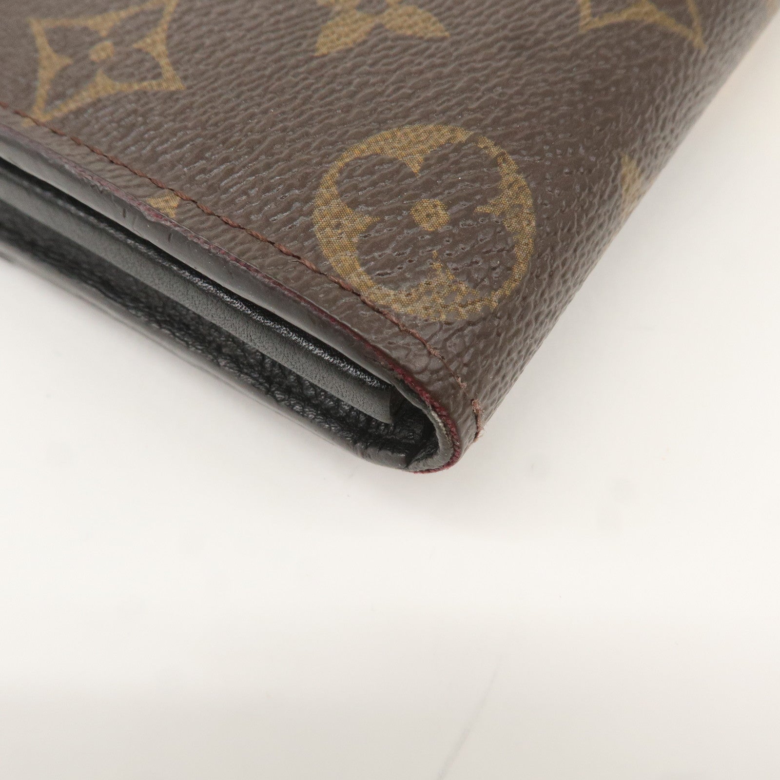 Louis Vuitton Monogram Portefeuille Pallas Wallet Noir M58415