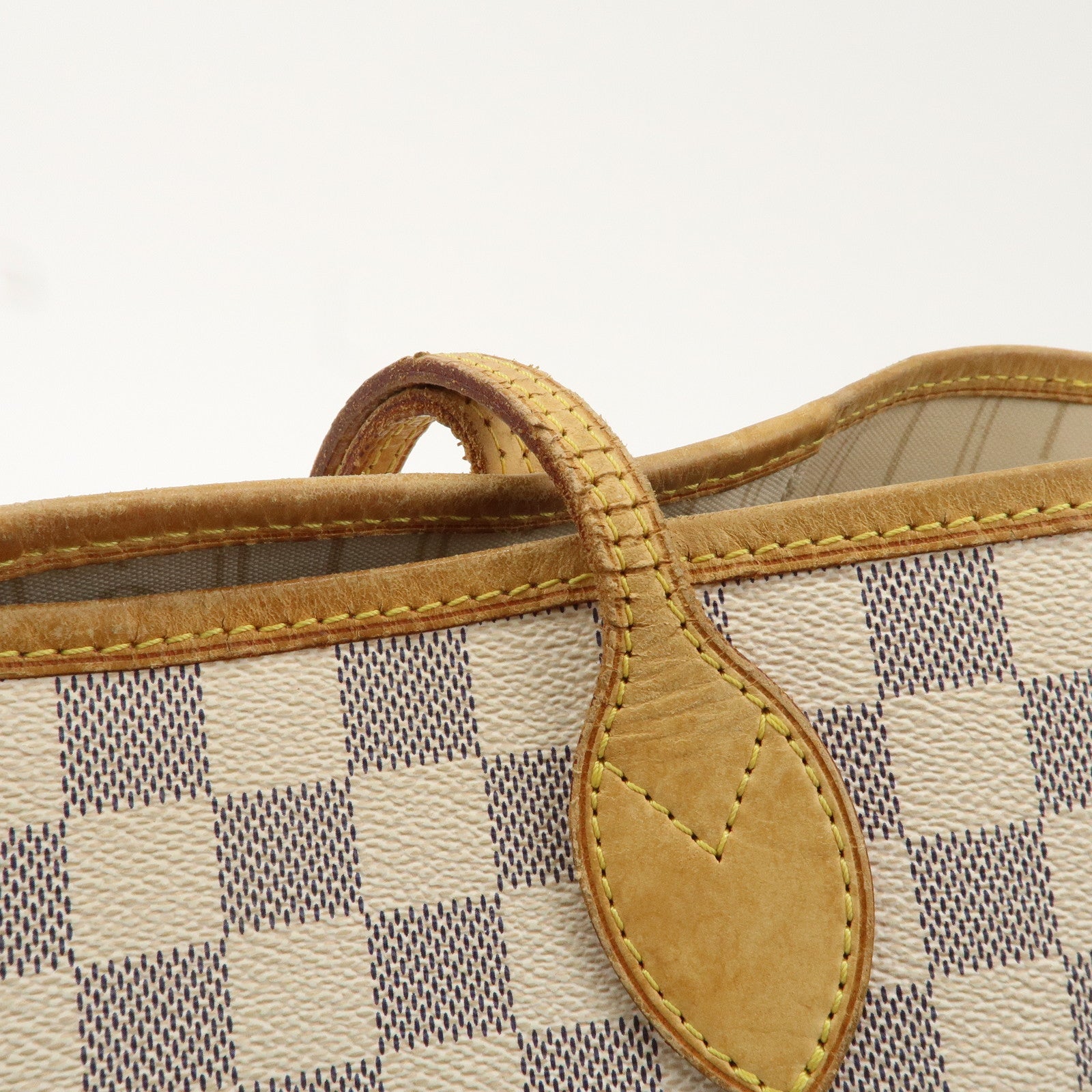 Louis Vuitton Damier Azur Neverfull MM Tote Bag N51107