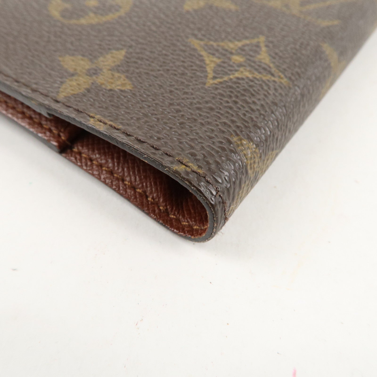 Louis Vuitton Monogram Agenda PM Planner Cover Brown R20005