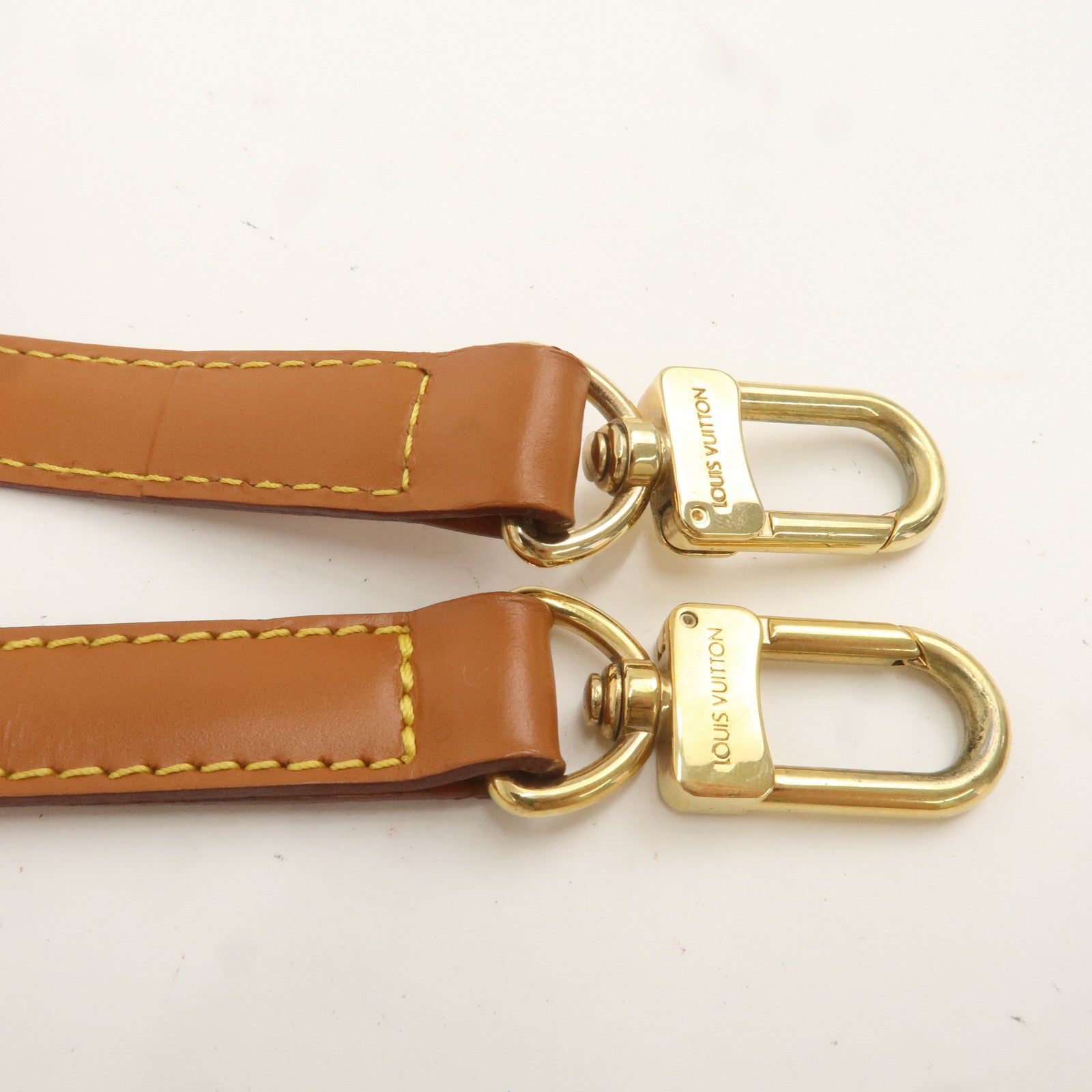 Louis Vuitton Leather Shoulder Strap for Epi Bag Zipang Gold