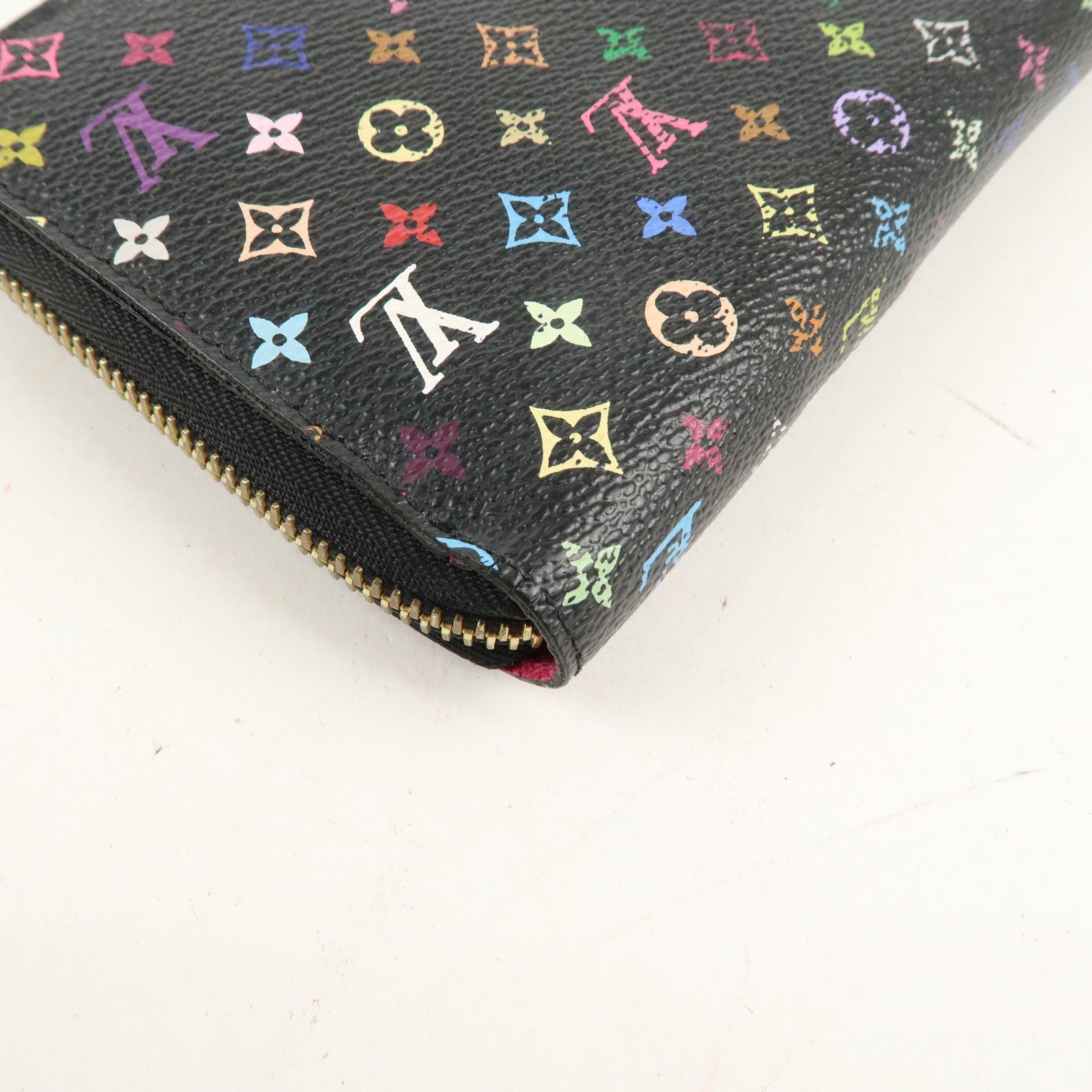 Louis Vuitton Monogram Multi Color Zippy Wallet Long Wallet M60243