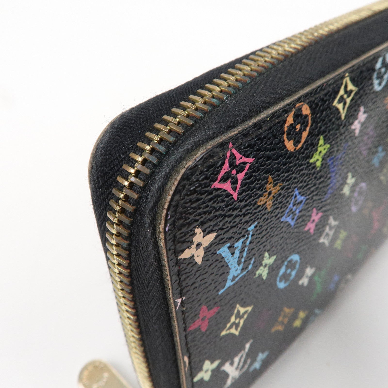 Louis Vuitton Monogram Multi-Color Zippy Wallet Long Wallet M60243