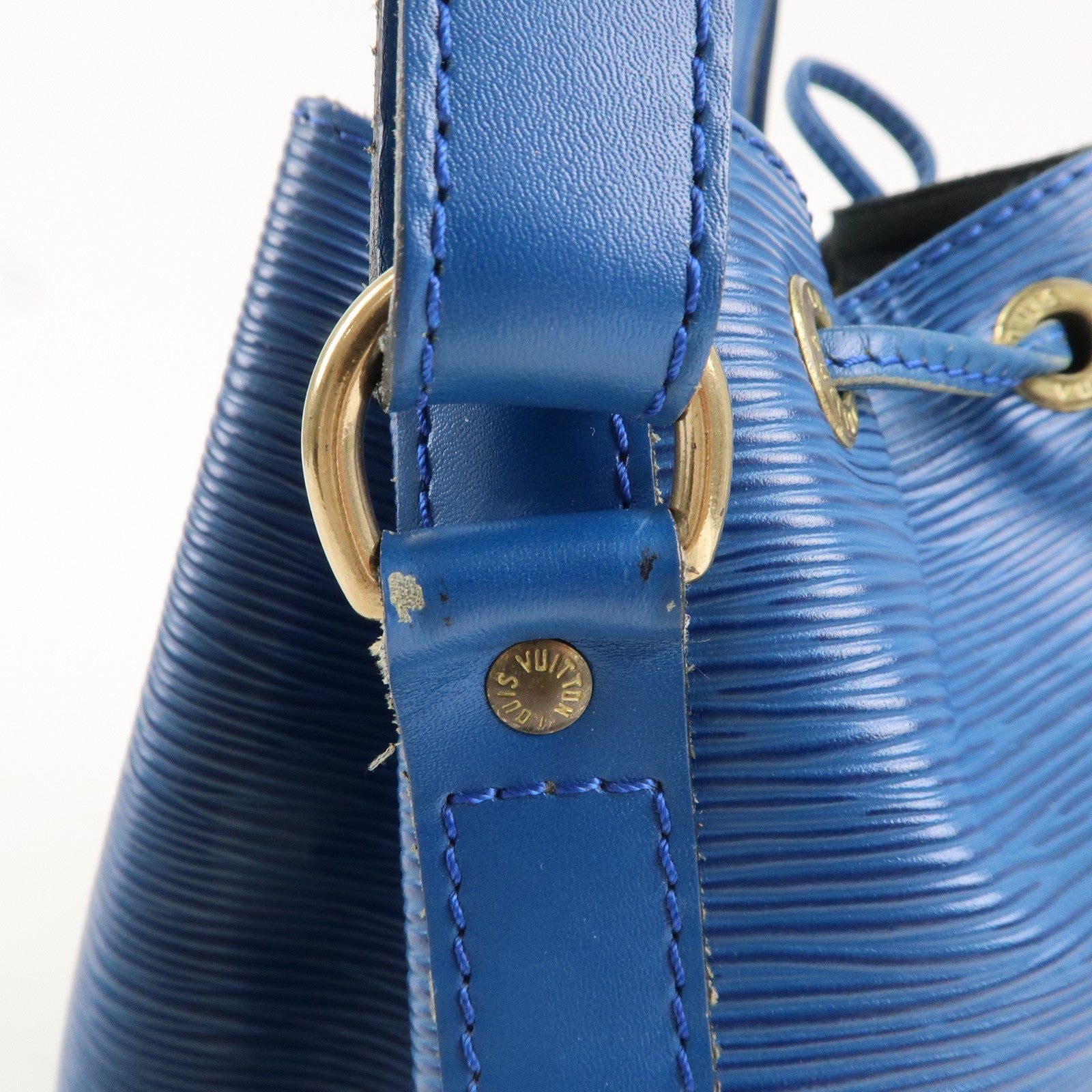 Louis Vuitton Epi Petit Noe Shoulder Bag Toledo Blue M44105