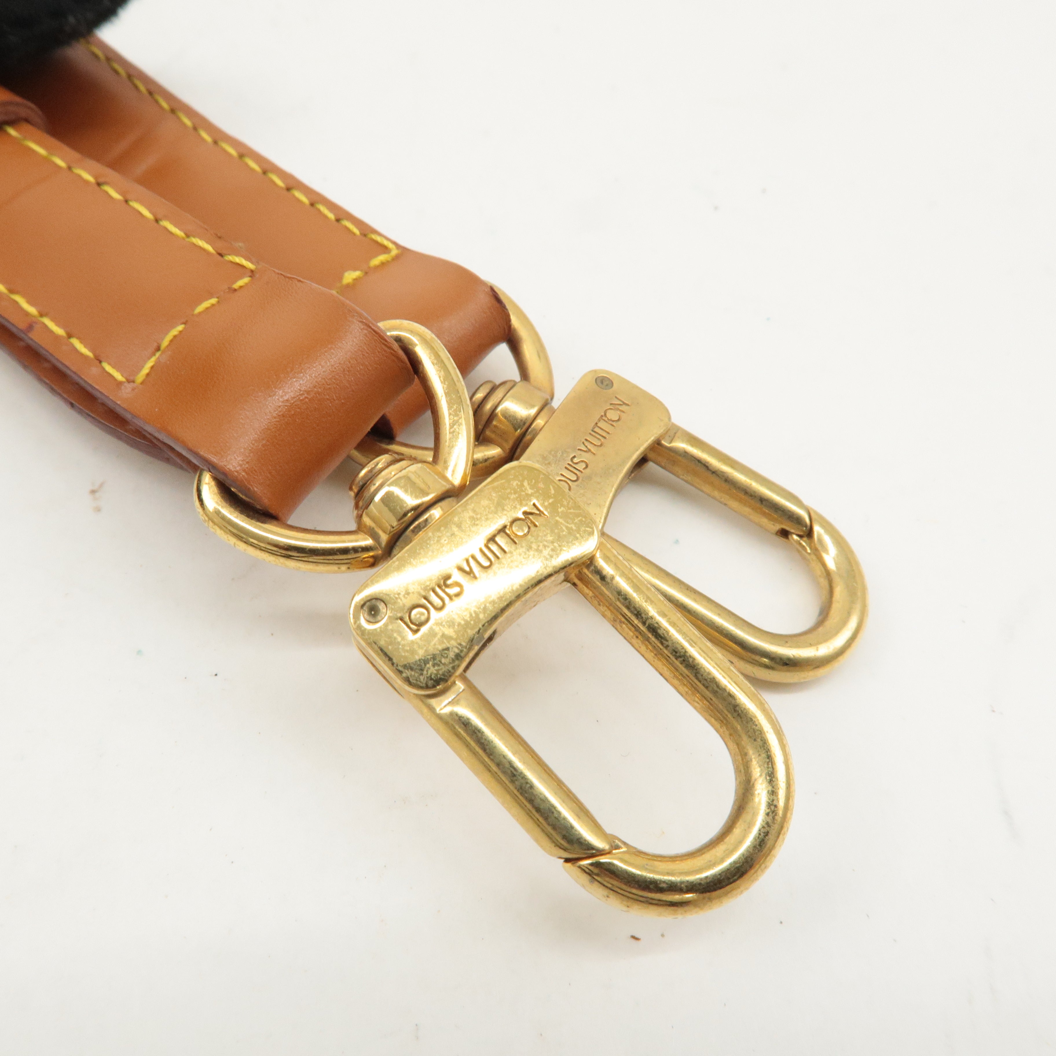 Louis Vuitton Adjustable Shoulder Strap for Epi Bag Zipang Gold