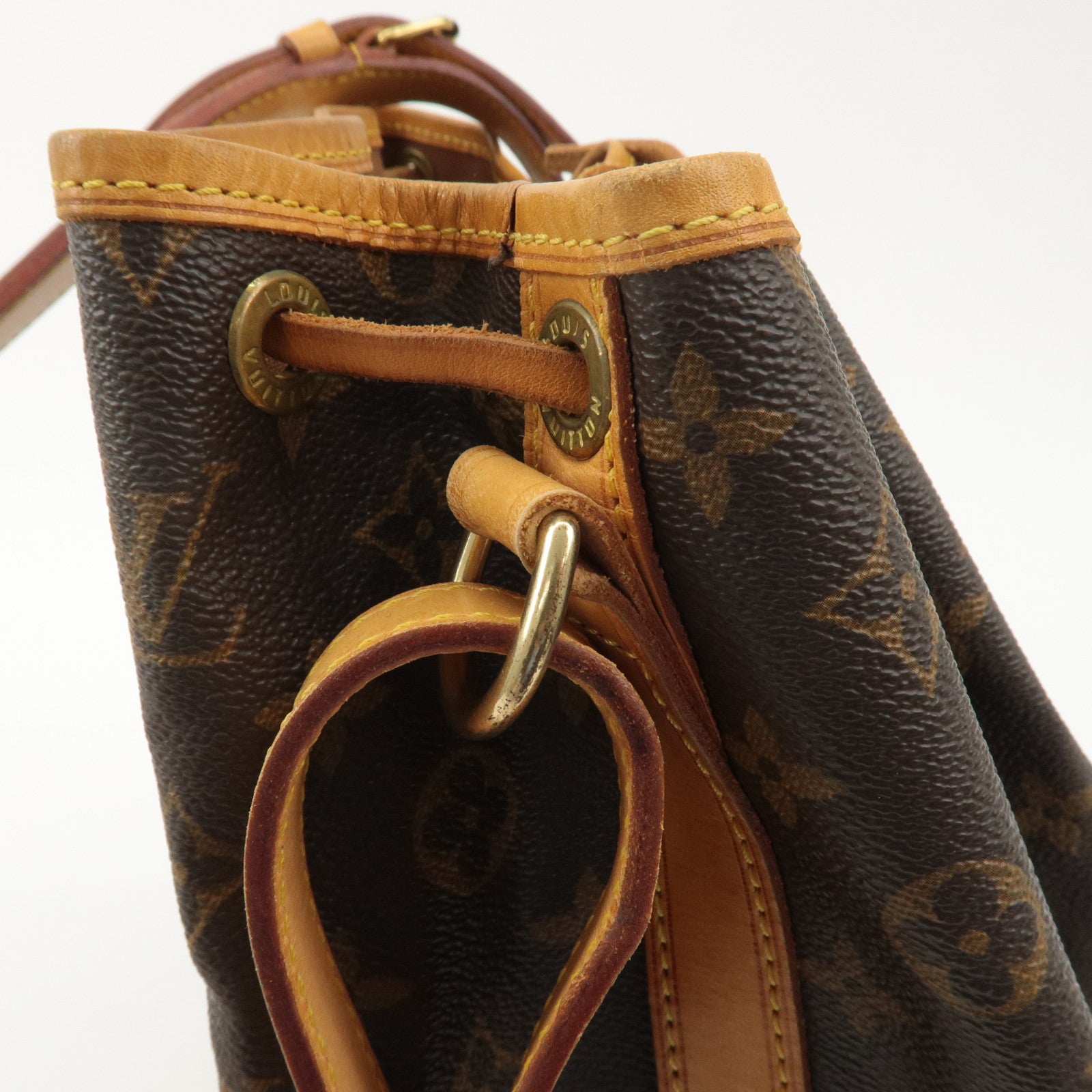 Louis Vuitton Monogram Noe Shoulder Bag Hand Bag Brown M42224