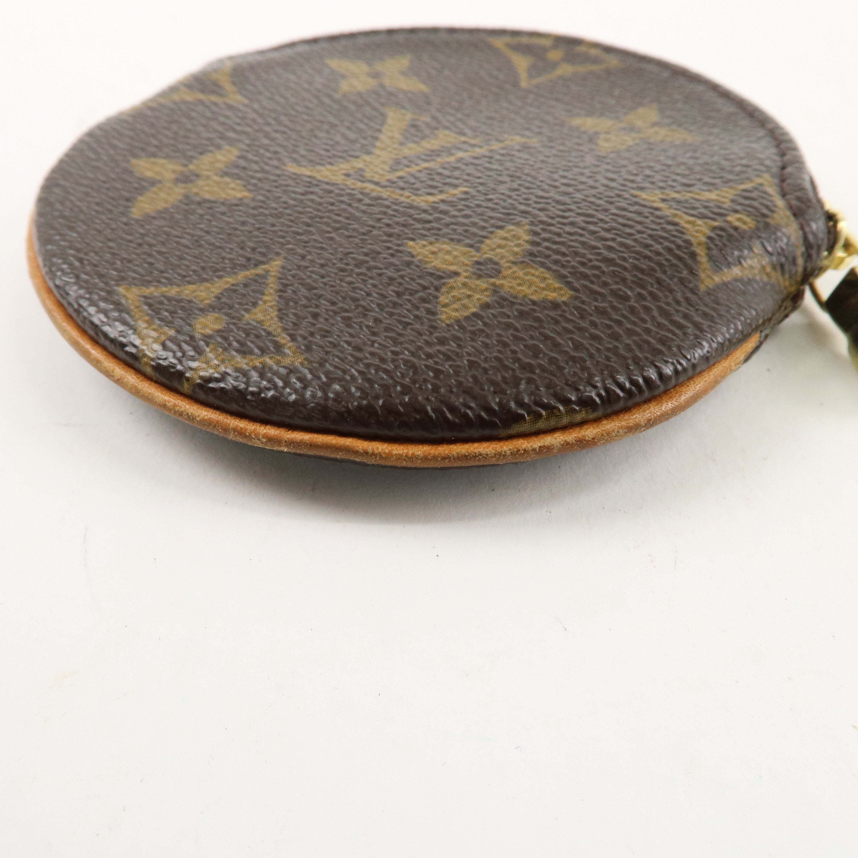 Louis Vuitton Monogram Porte Monnaie Rond Coin Case M61926