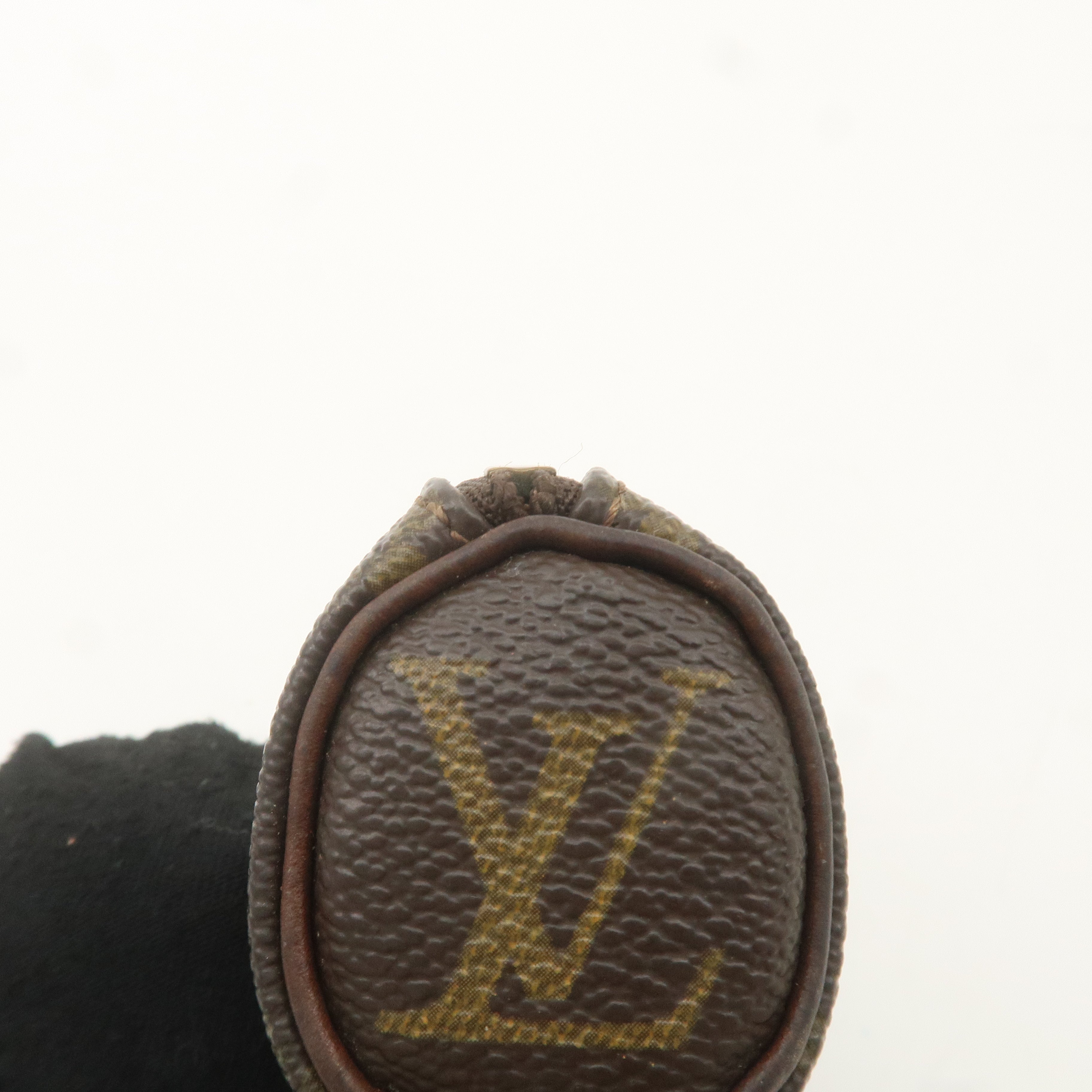 Louis Vuitton Monogram Set of 3 3Ball De Golf Ball Case M58249