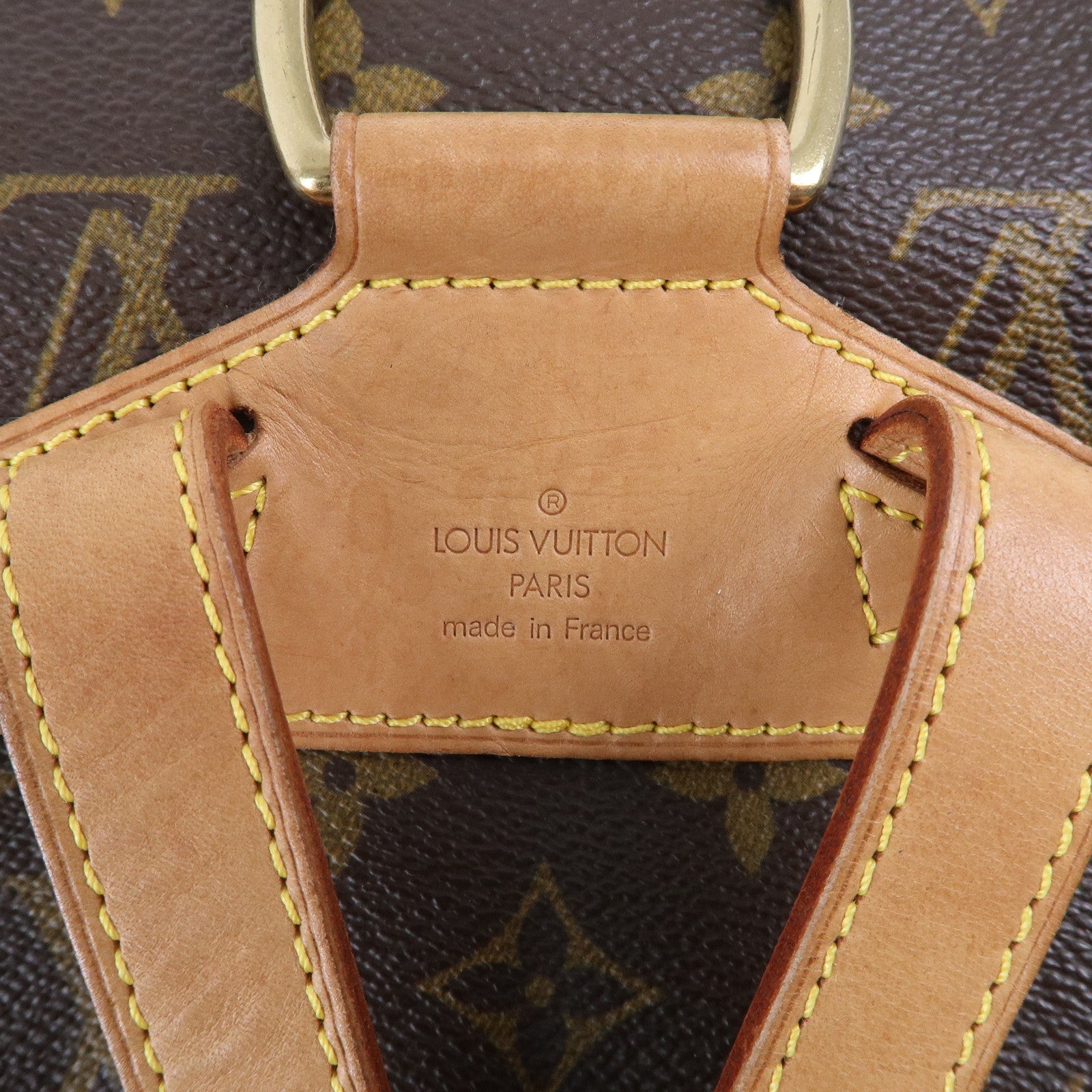 Louis Vuitton Monogram Montsouris MM Back Pack Backpack  M51136